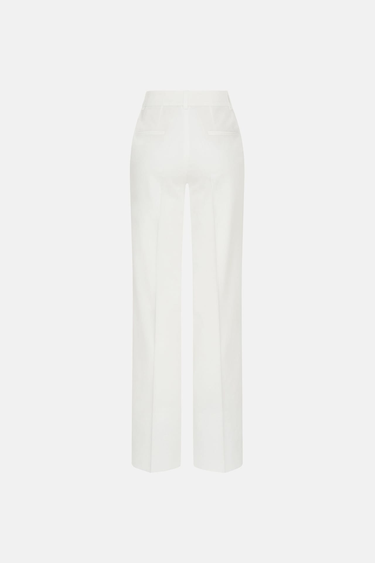 Pantalon de coton lisse et ajusté - Photo 4