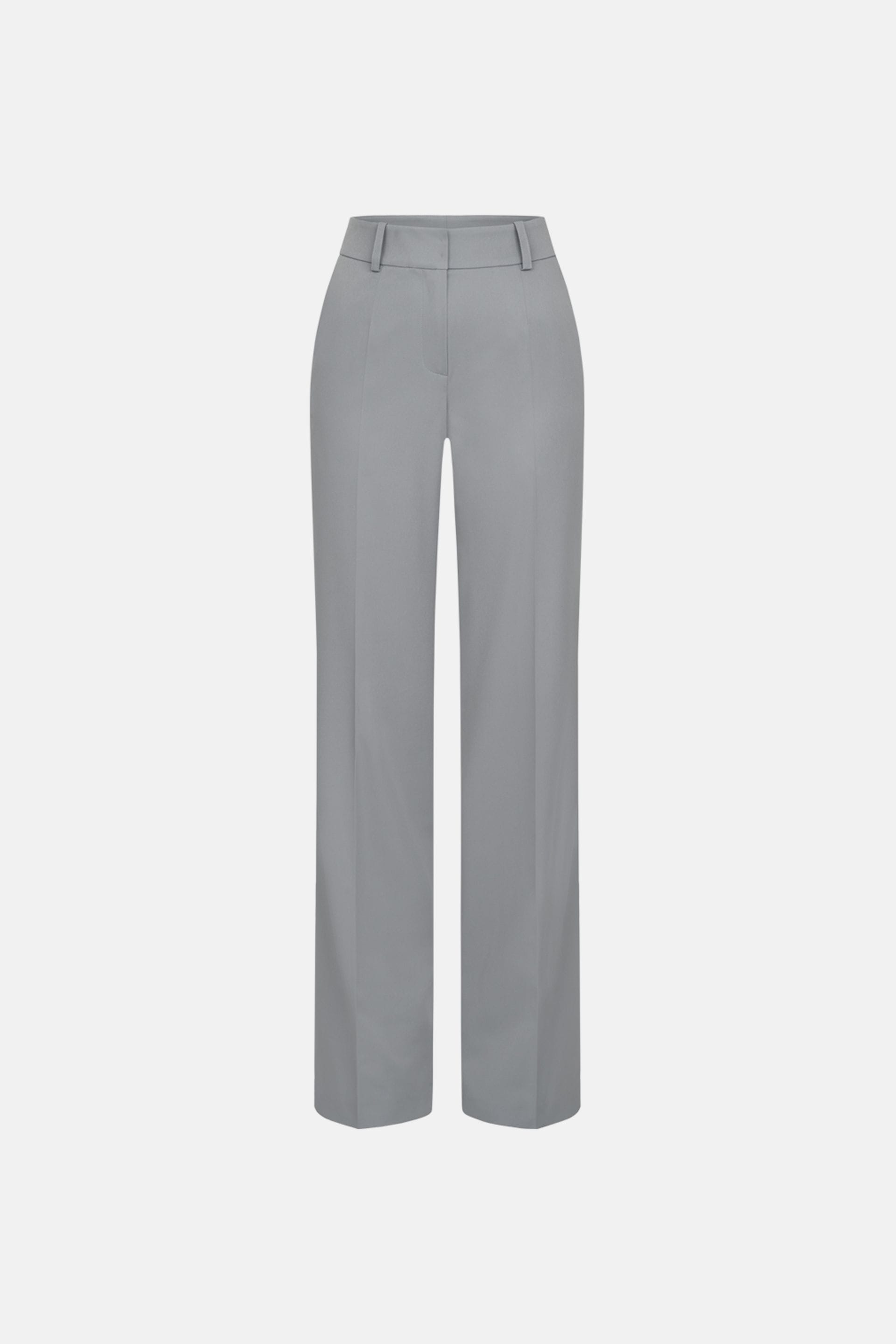 Pantalon de coton lisse et ajusté - WWB-P1123-7-42 - Photo 2