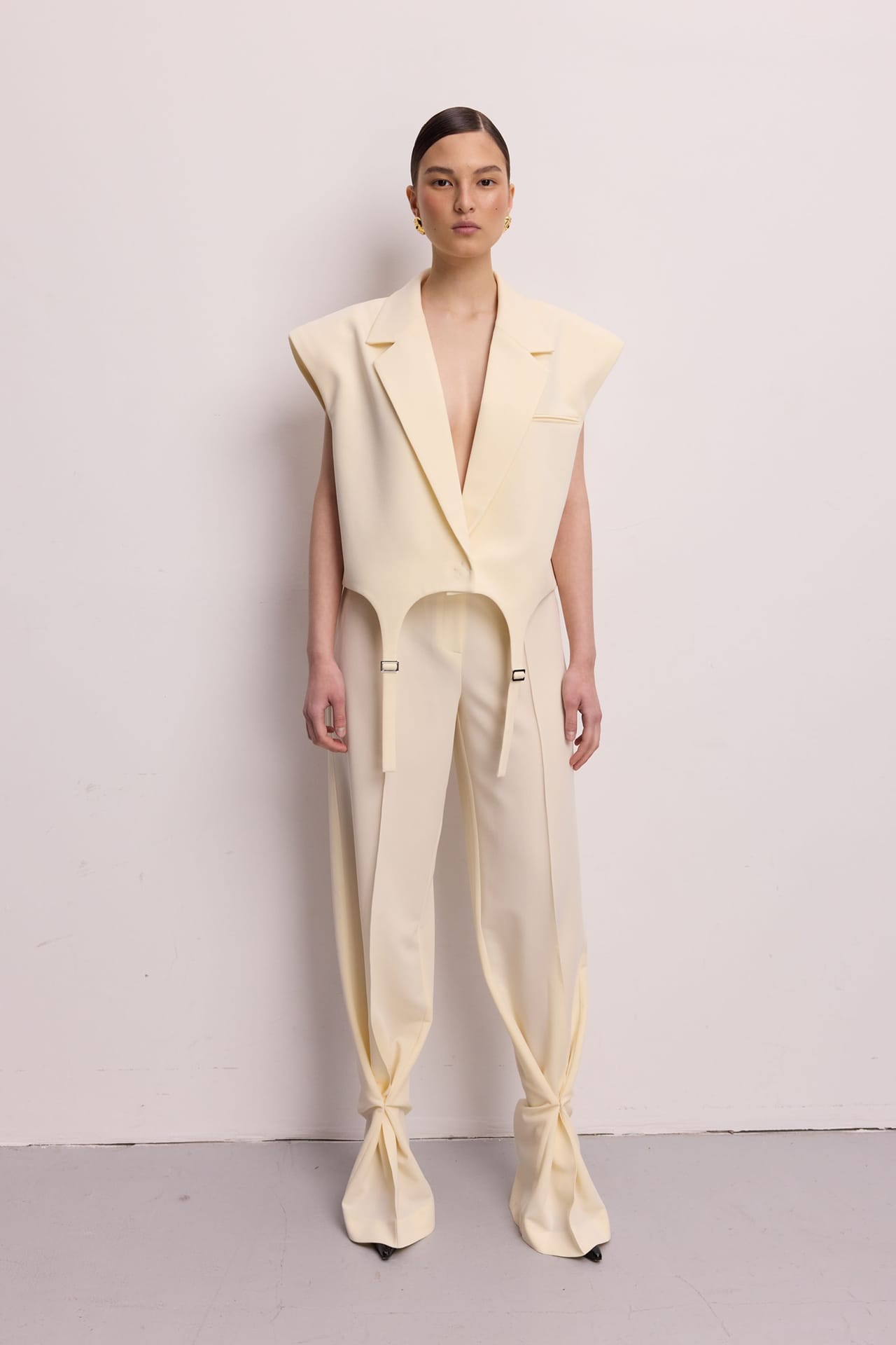 Pantalon en coton Fold - Photo 1