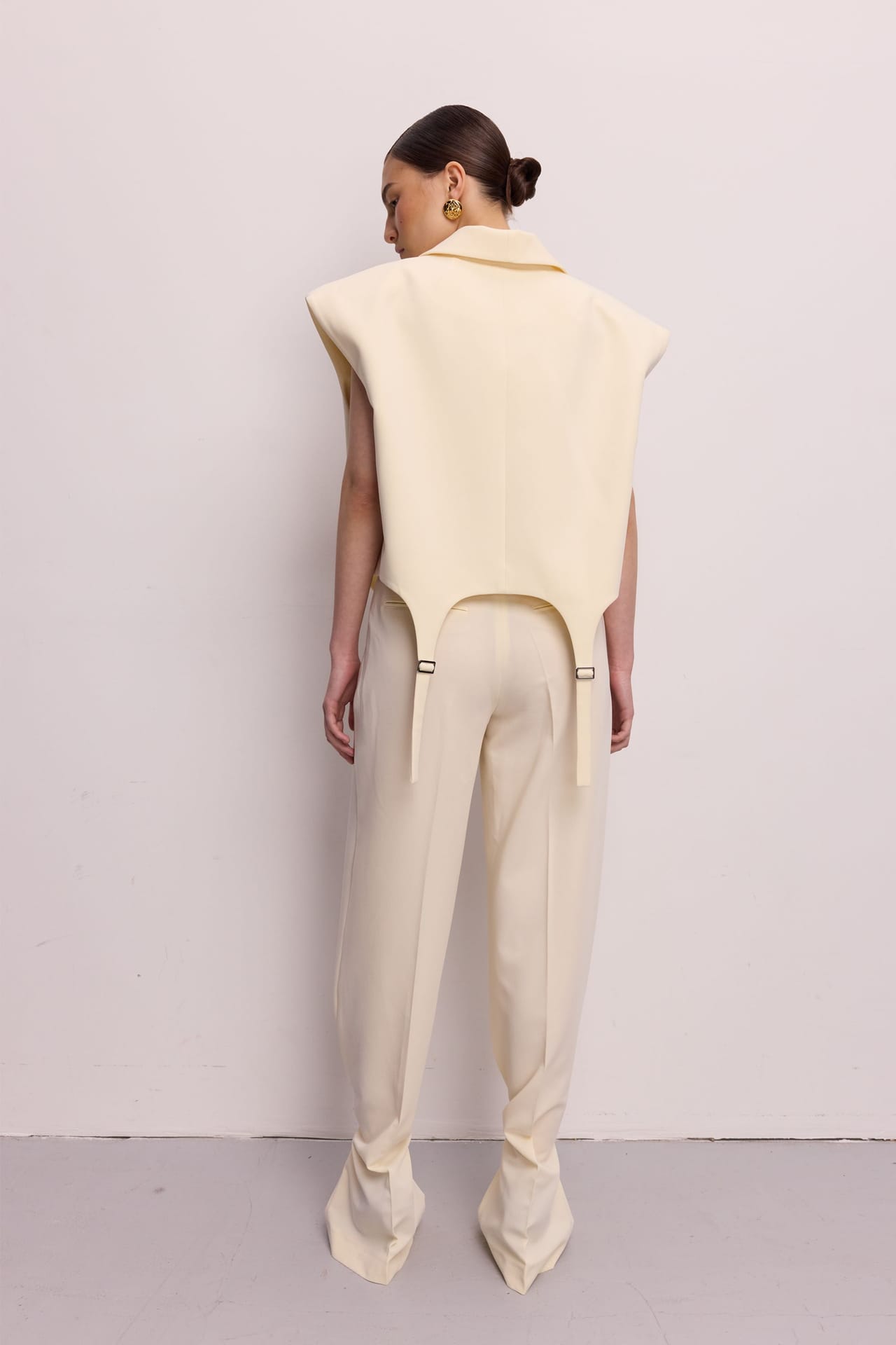 Pantalon en coton Fold - Photo 2