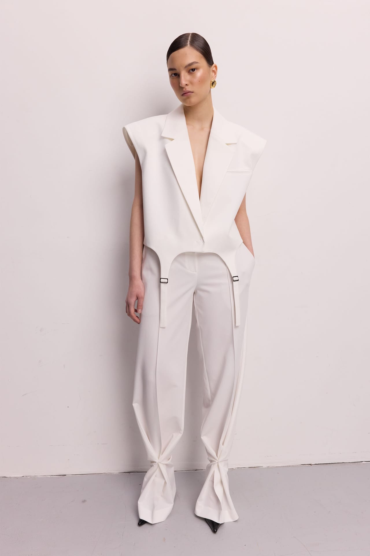 Pantalon en coton Fold - Photo 1