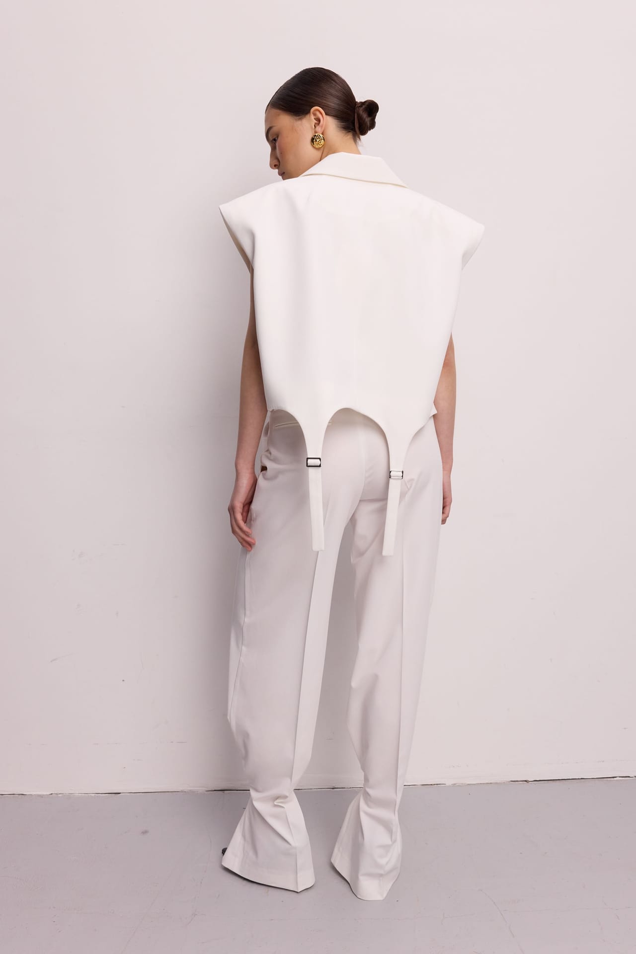 Pantalon en coton Fold - Photo 2