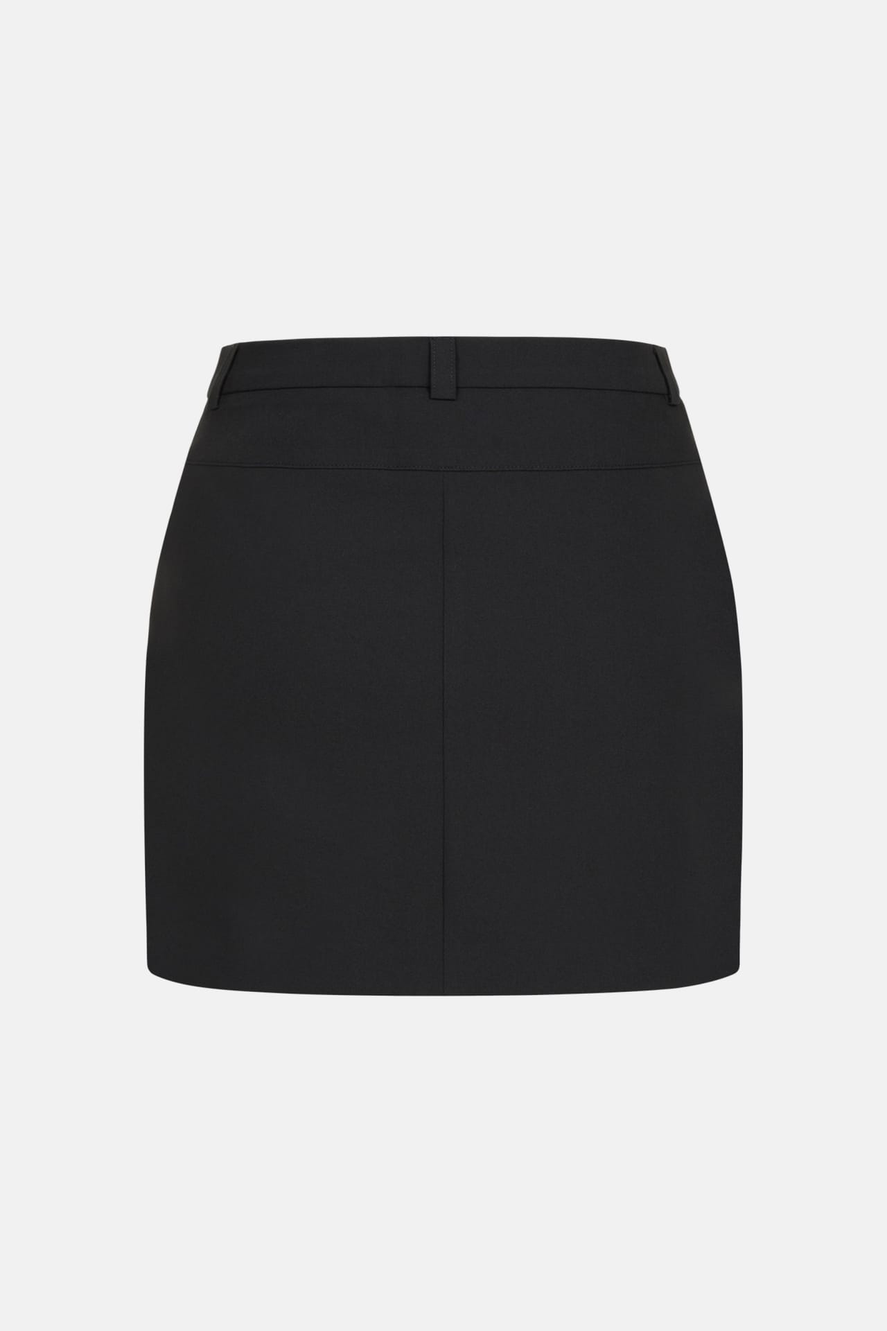 Cotton mini skirt with a mid-length fit - Photo 2