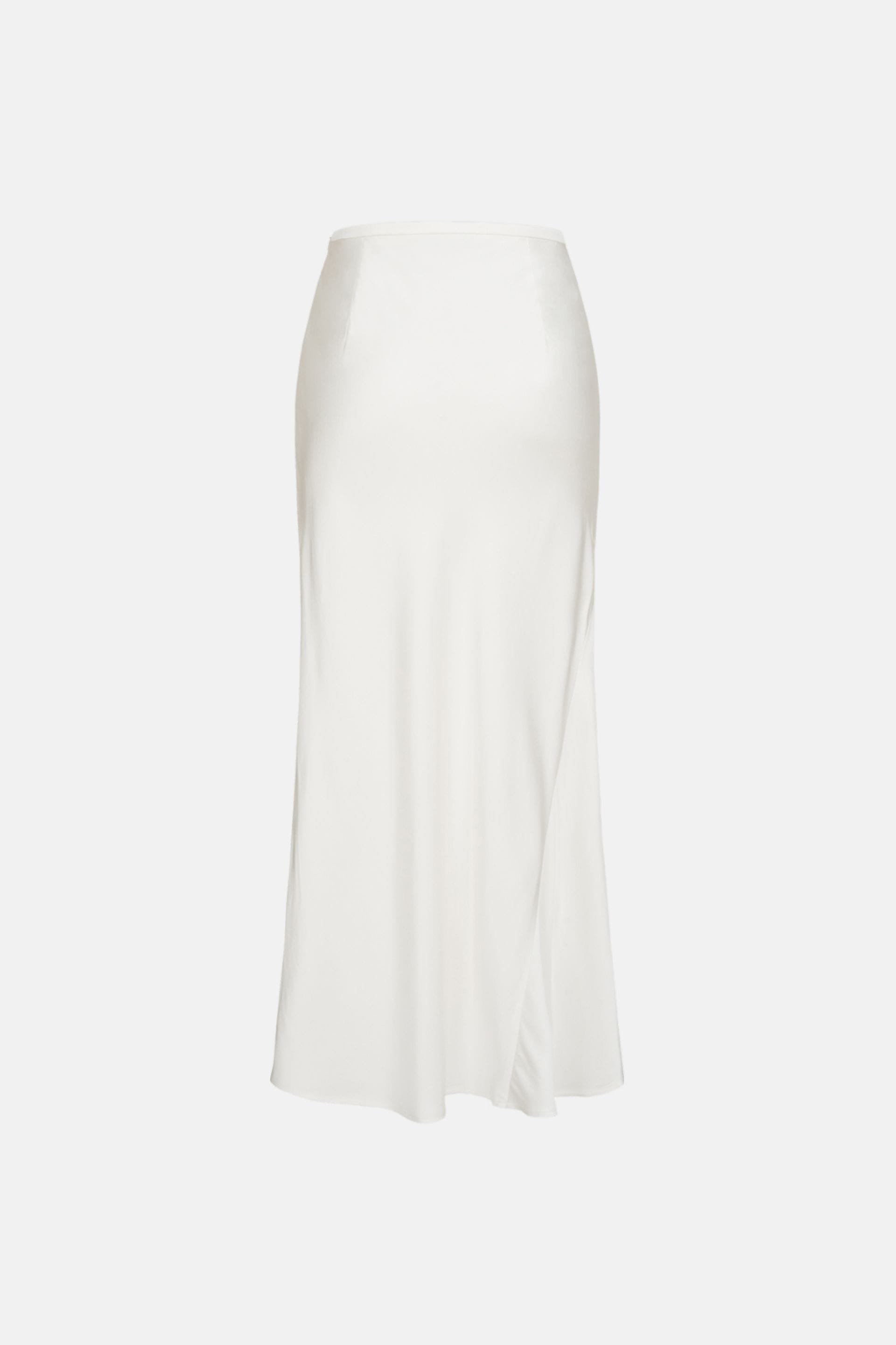 Satin midi skirt - WWB-SK1087-3-6 - Photo 4