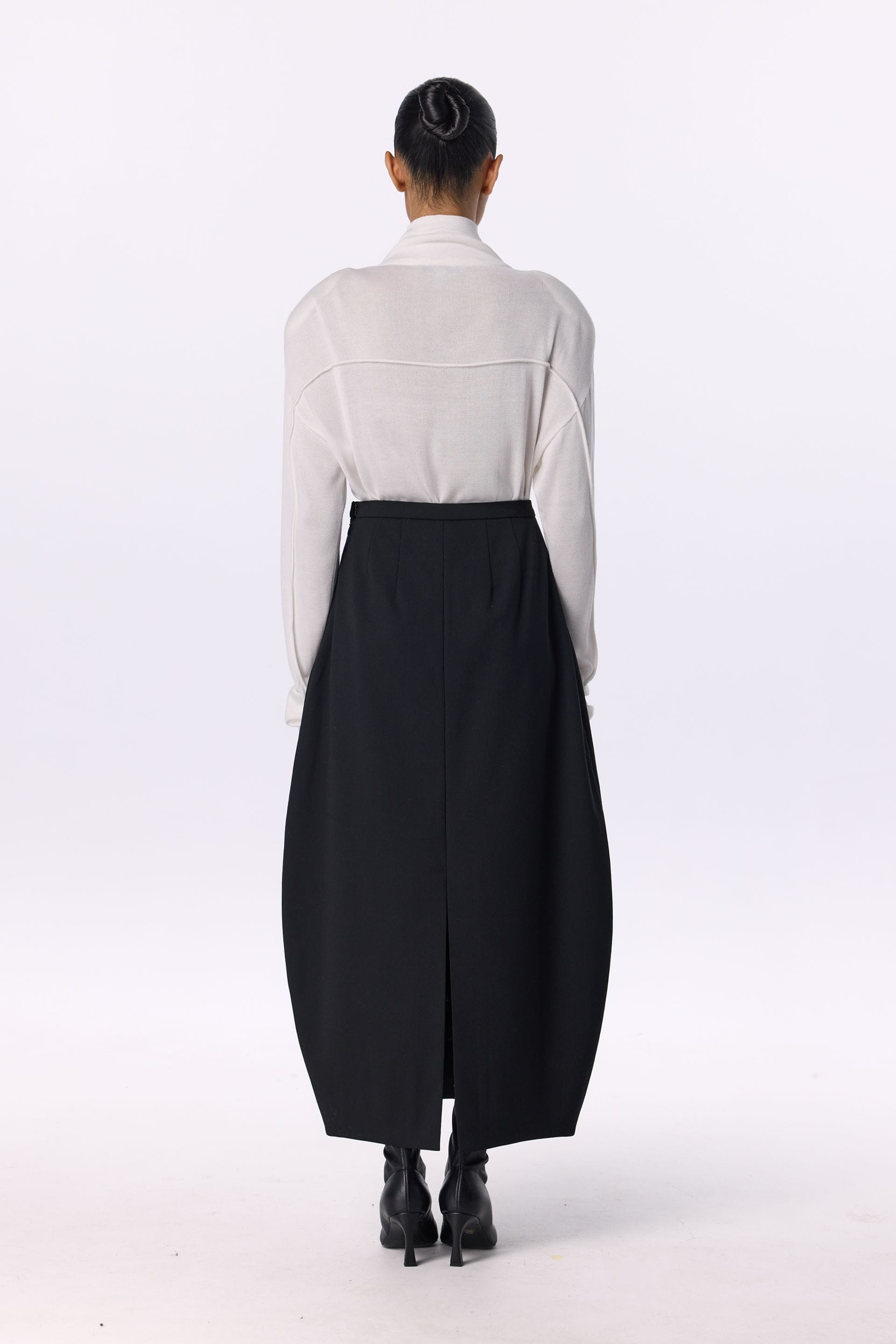 Jupe "O skirt" en laine - WWB-SK1102-2-1 - Photo 2