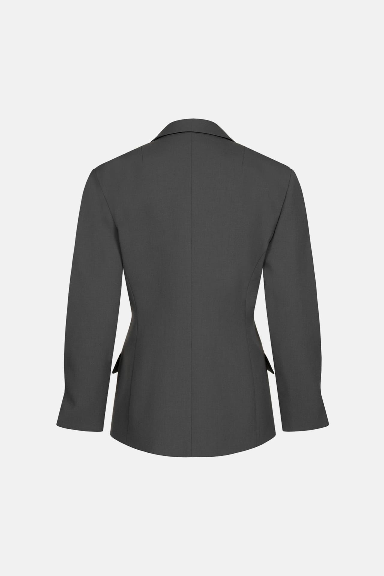 Veste ajustée en laine - Photo 2