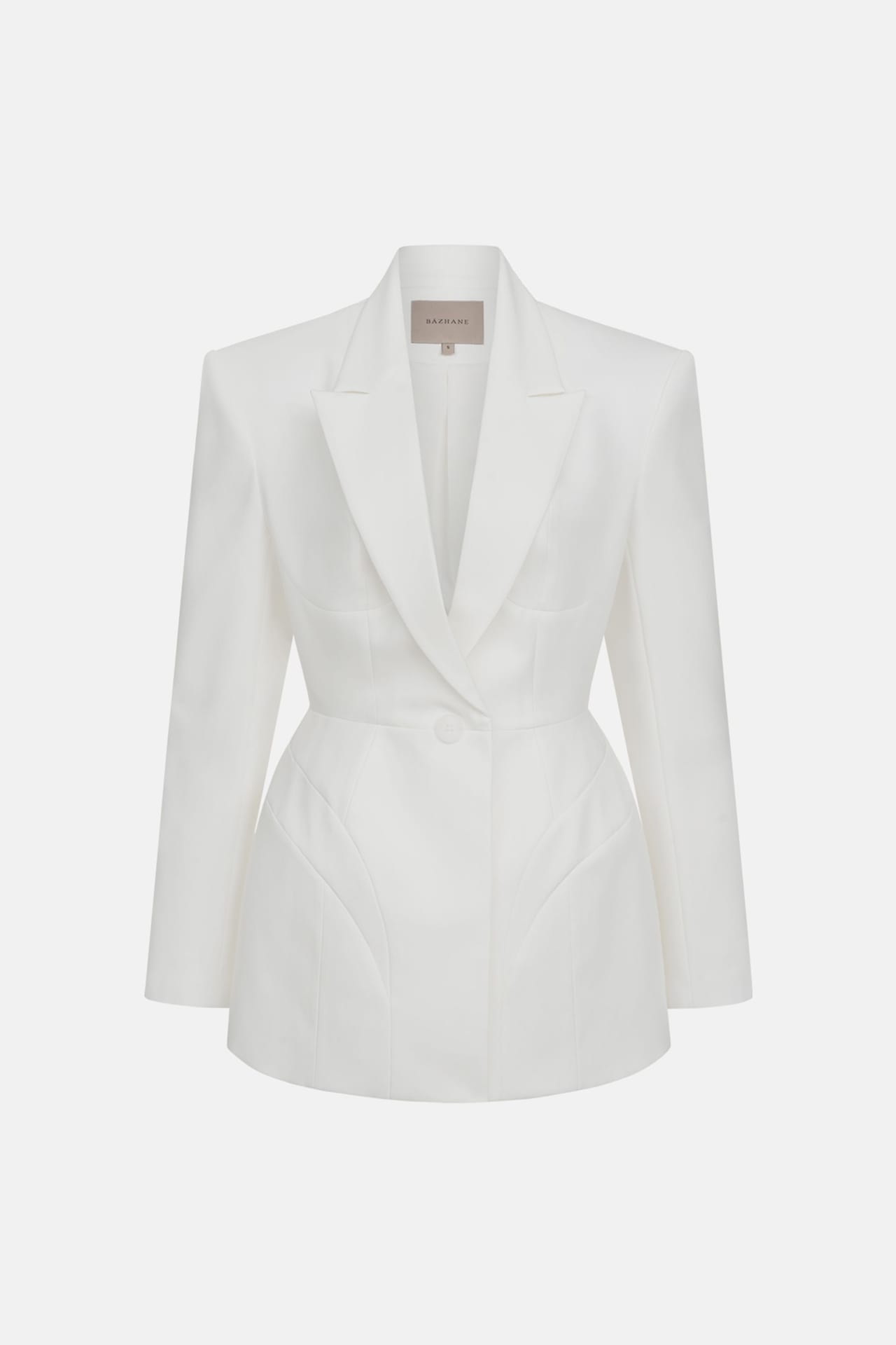 Noir cotton blazer - Photo 1