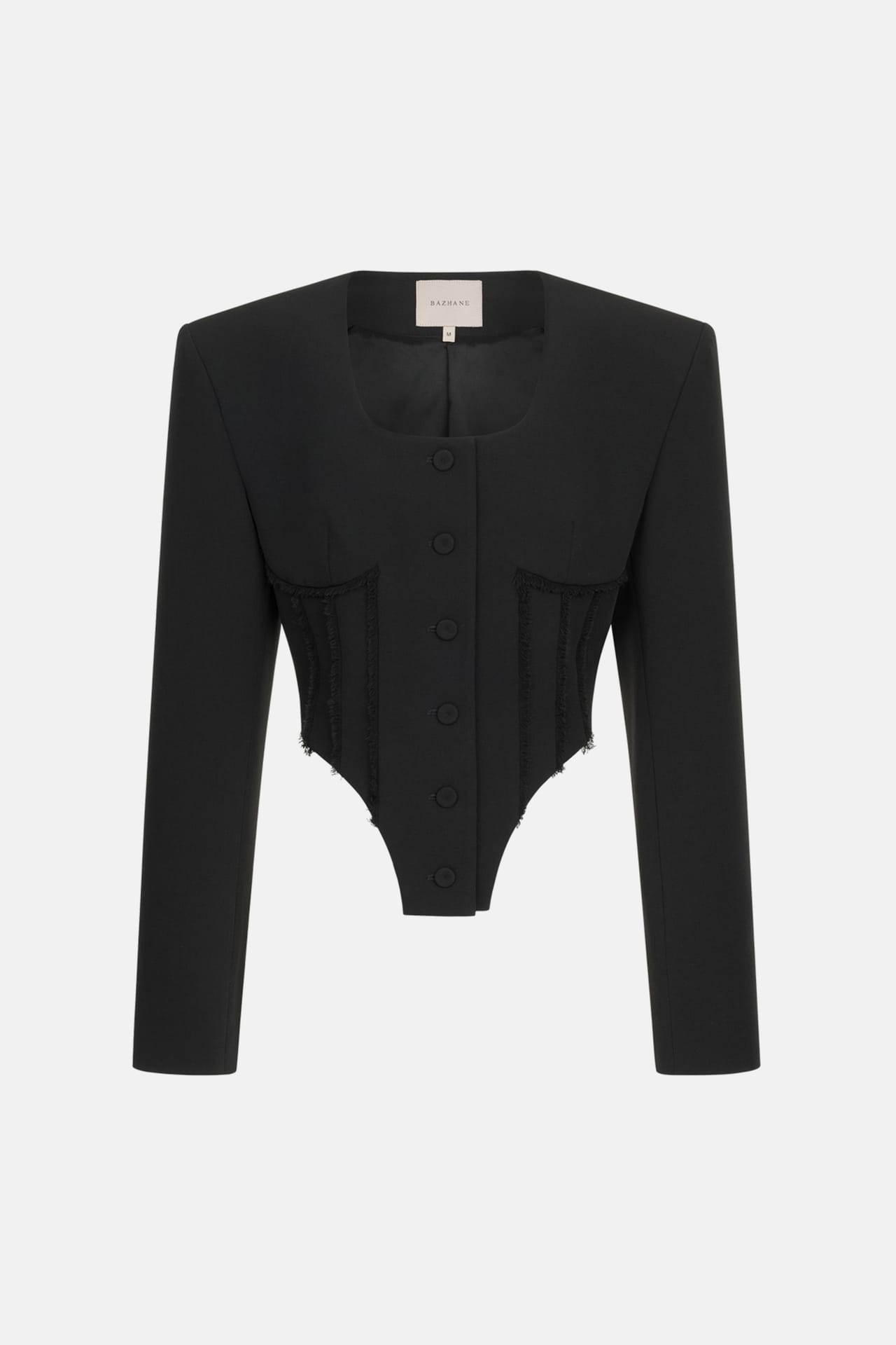 Blazer en coton Corset - Photo 3