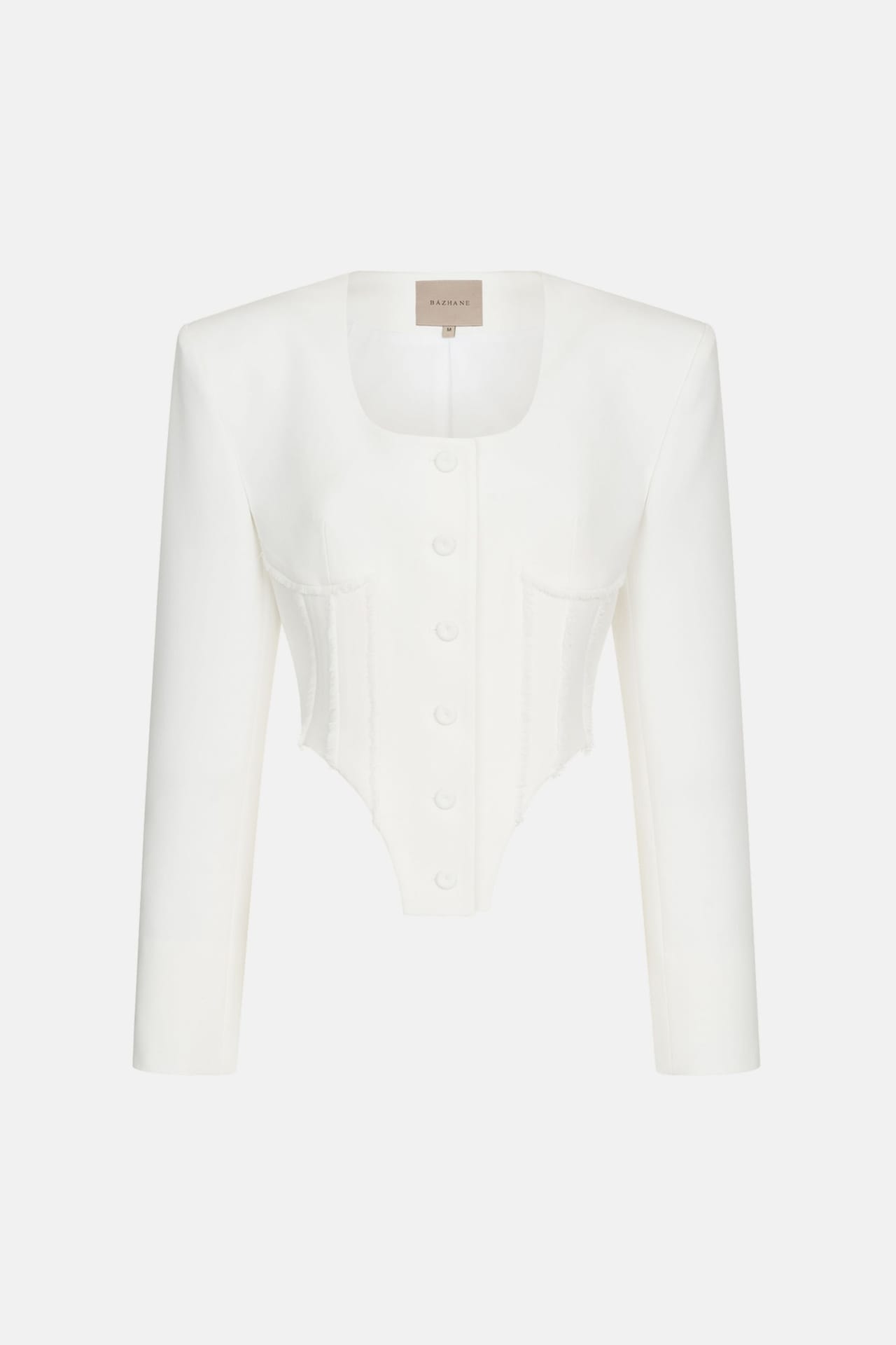 Blazer en coton Corset - Photo 3