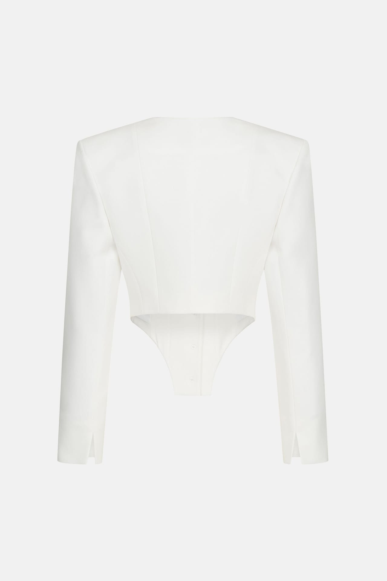 Blazer en coton Corset - Photo 4