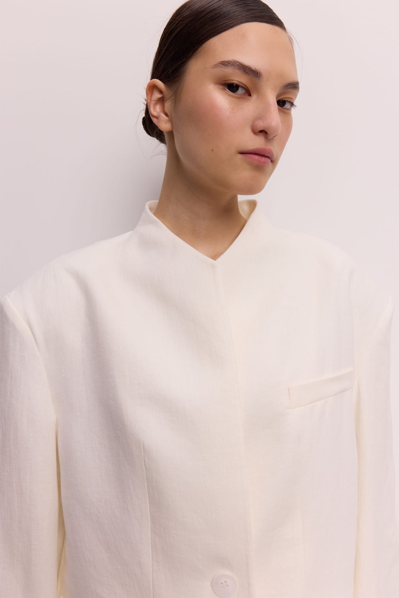 Blade linen blazer - Photo 5