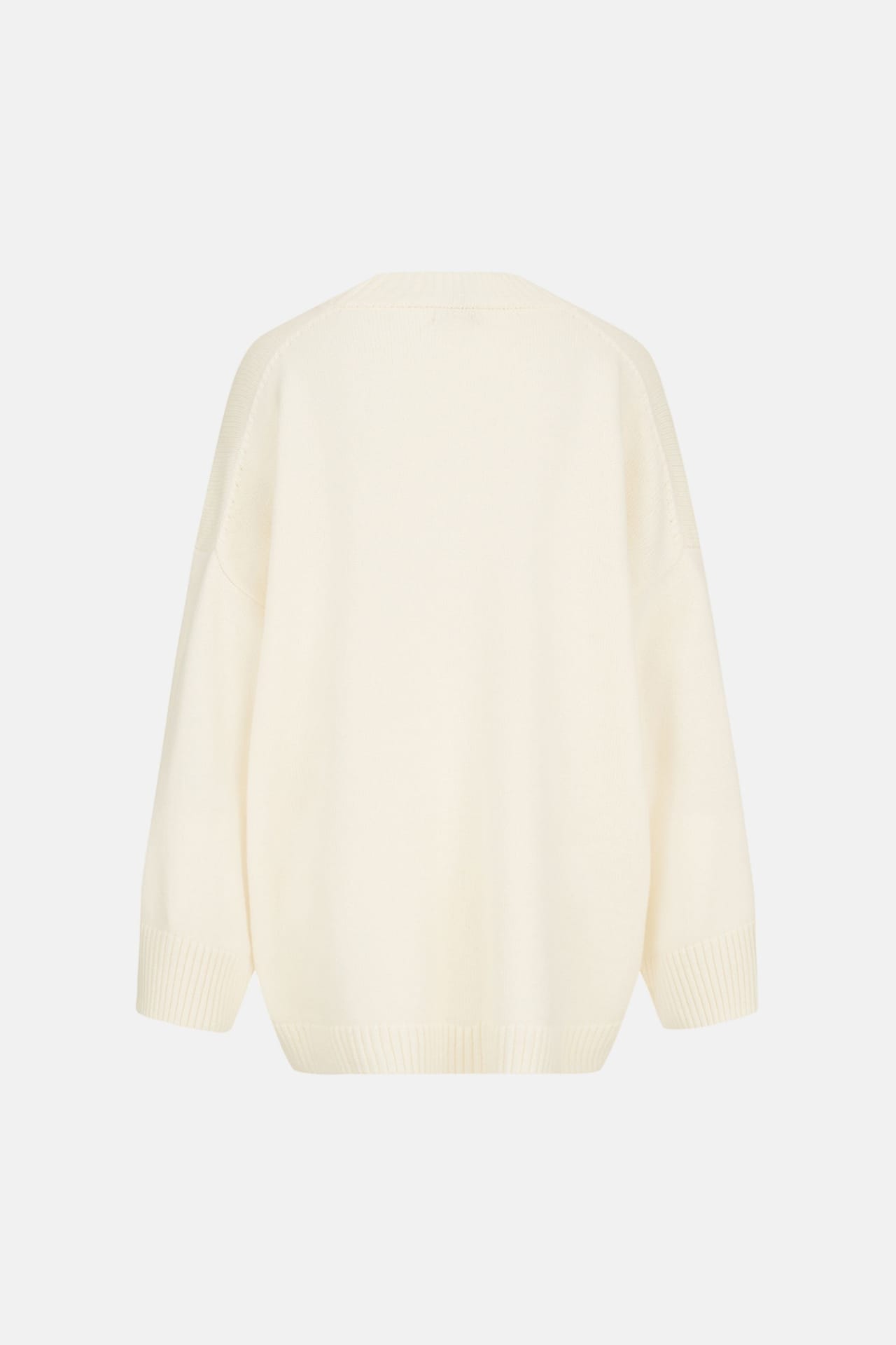 Sweter oversize z długimi rękawami - Photo 2