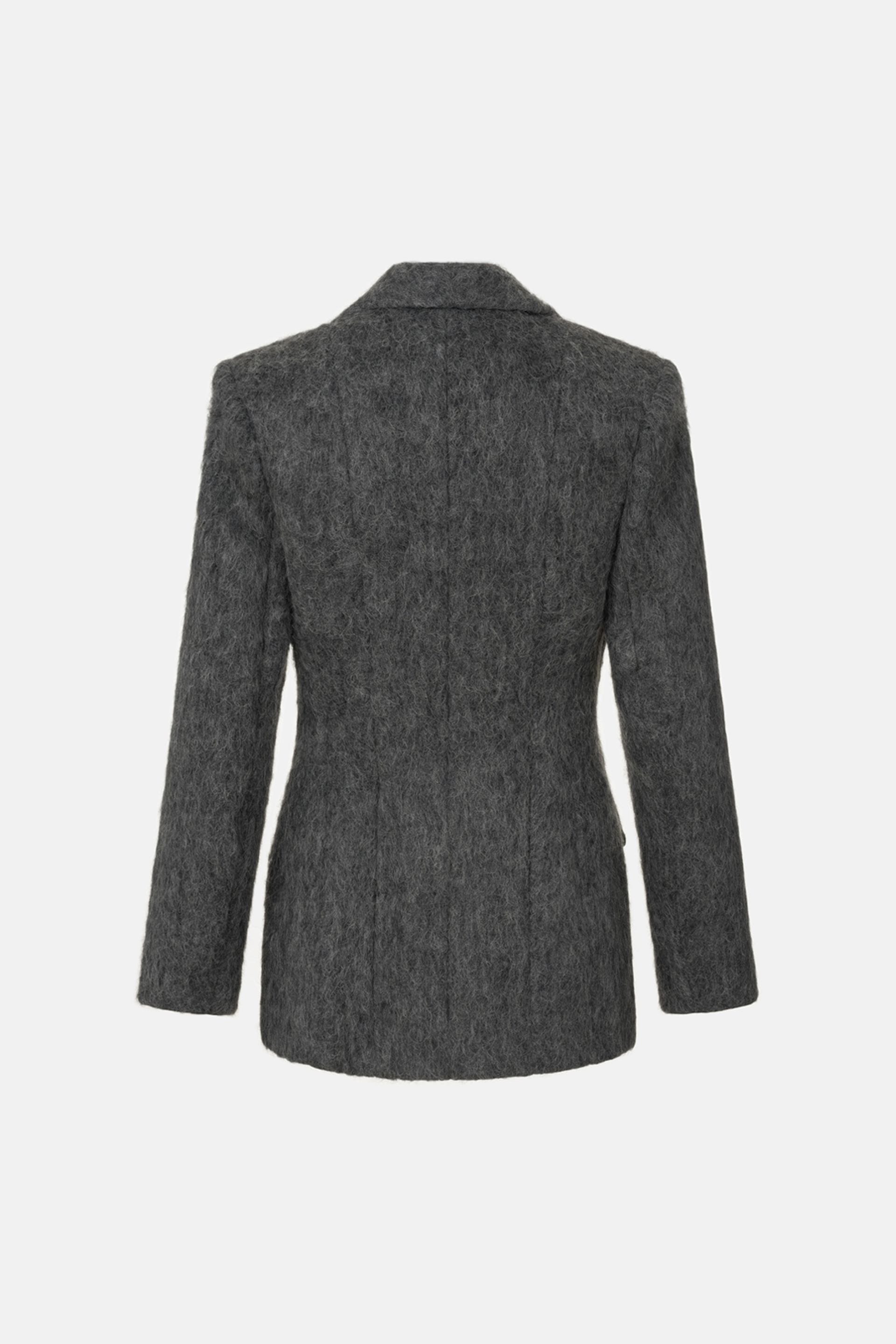 Manteau-veste Fuzzy Alpaca - WWU-JC1109-18-29 - Photo 2