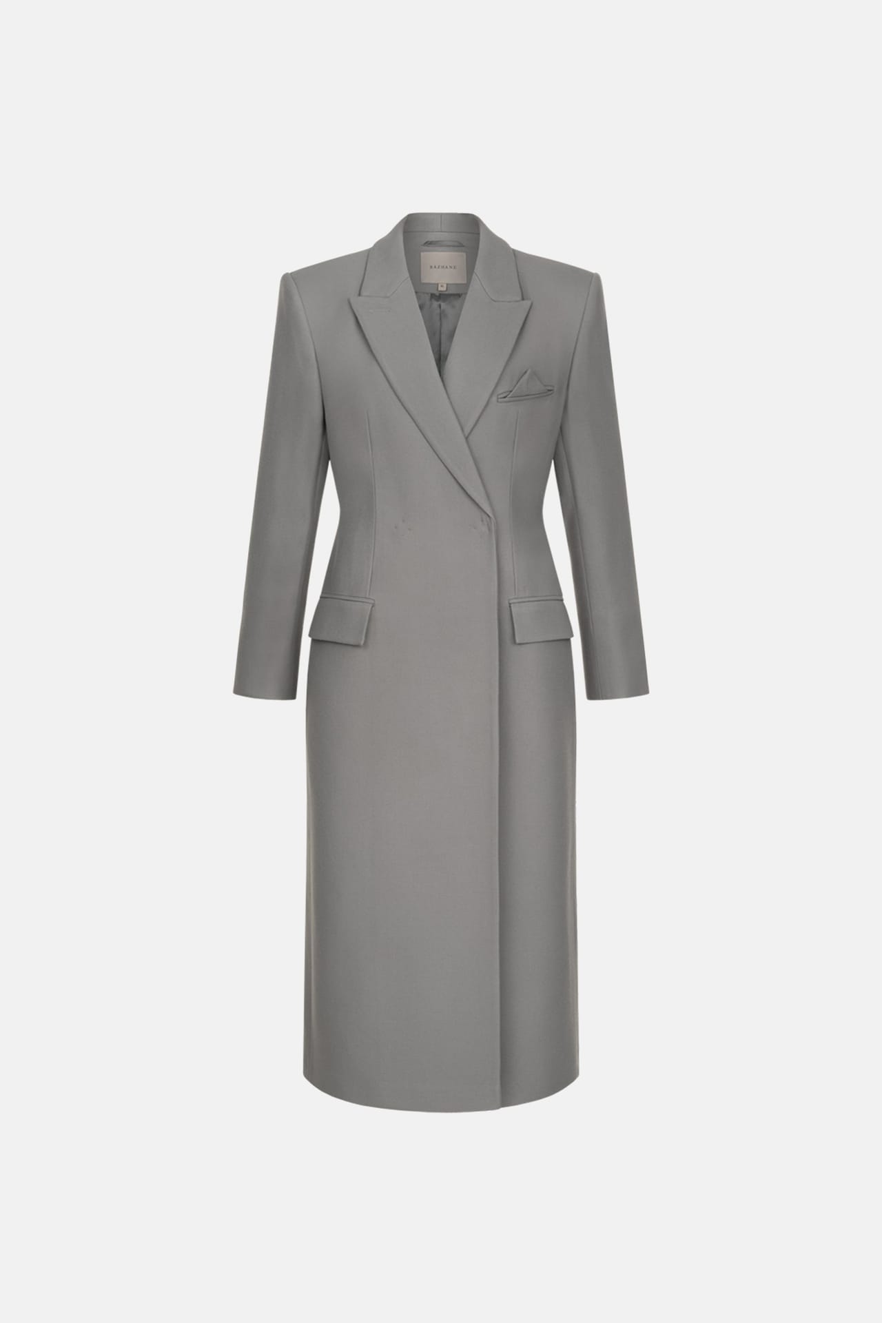 Manteau cintré à épaule accentuée - Photo 3