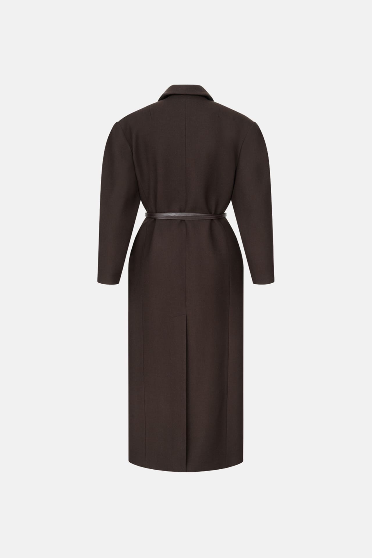 Manteau croisé à épaule accentuée - Photo 4