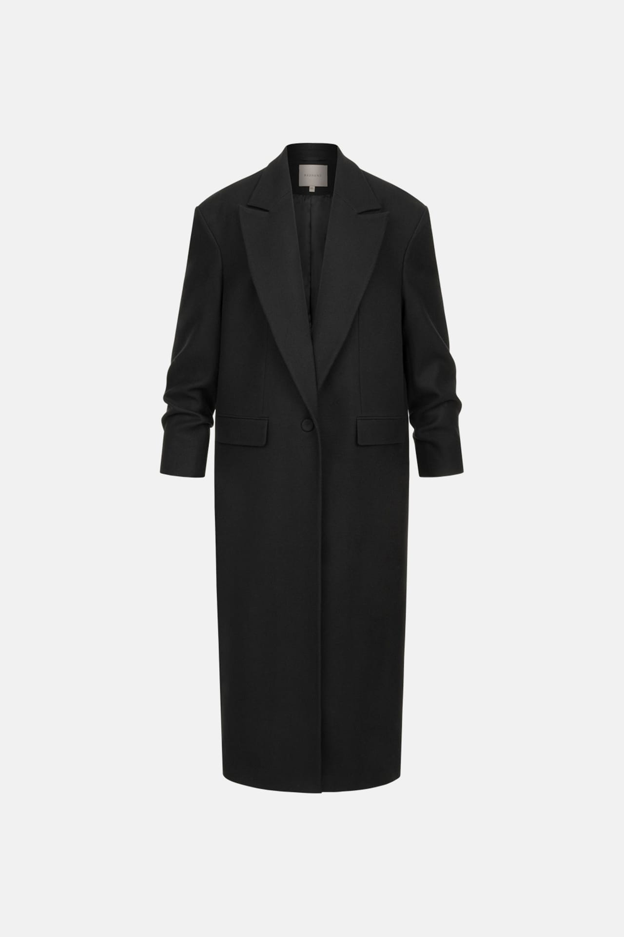 Manteau oversize coupe droite - Photo 3