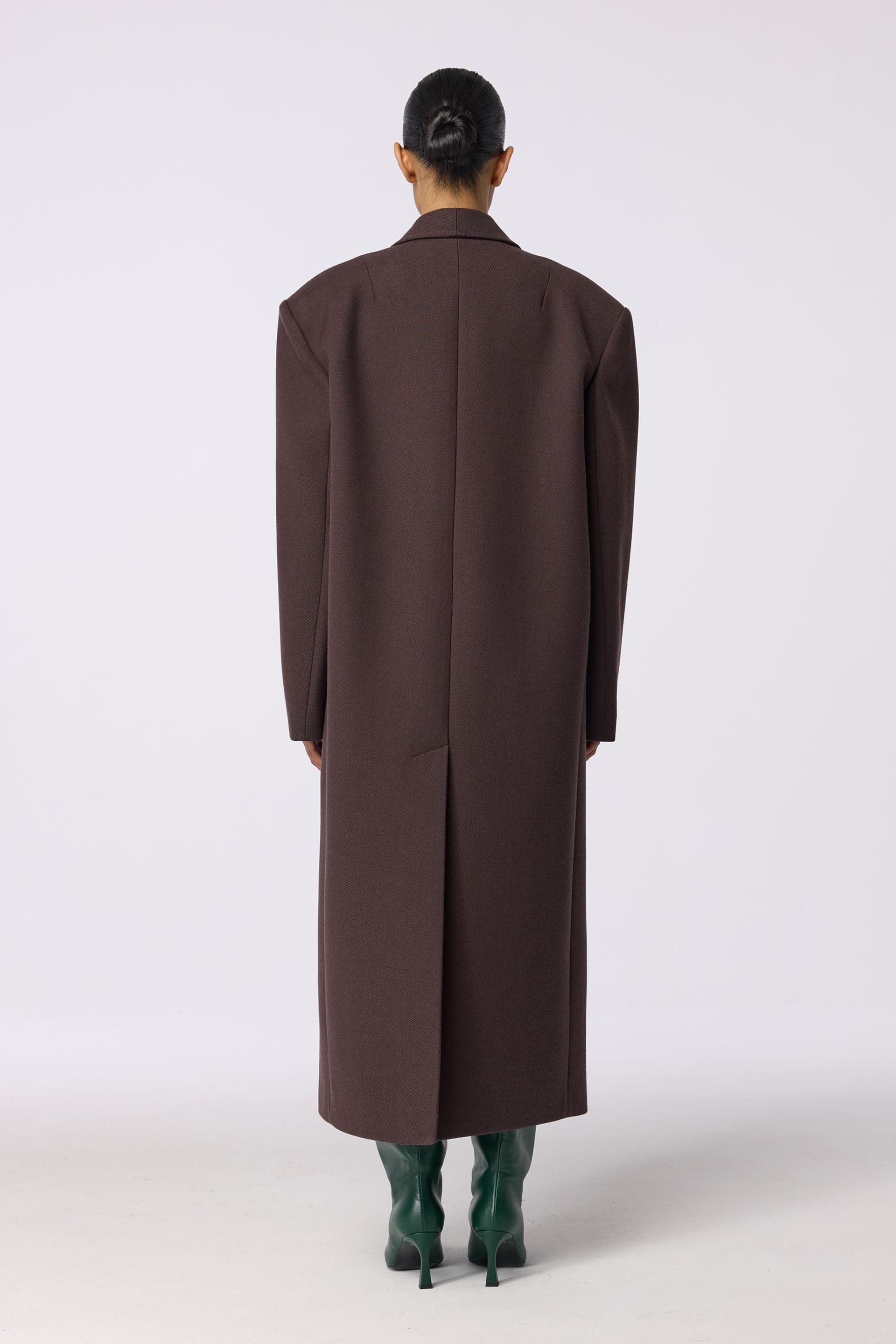 Manteau maxi à manches tombantes - WWU-OC108-14-54 - Photo 2
