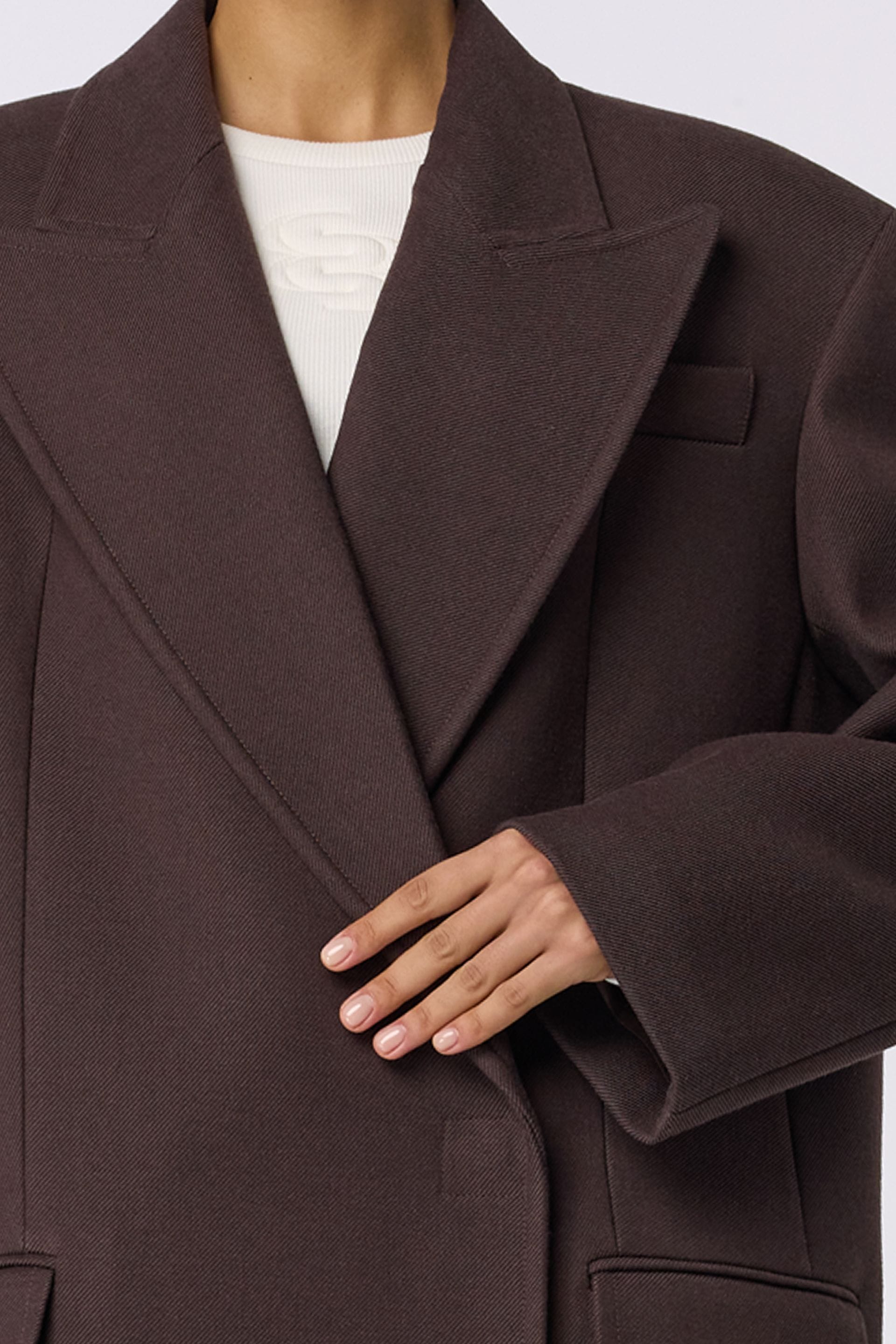 Manteau maxi à manches tombantes - WWU-OC108-14-54 - Photo 5
