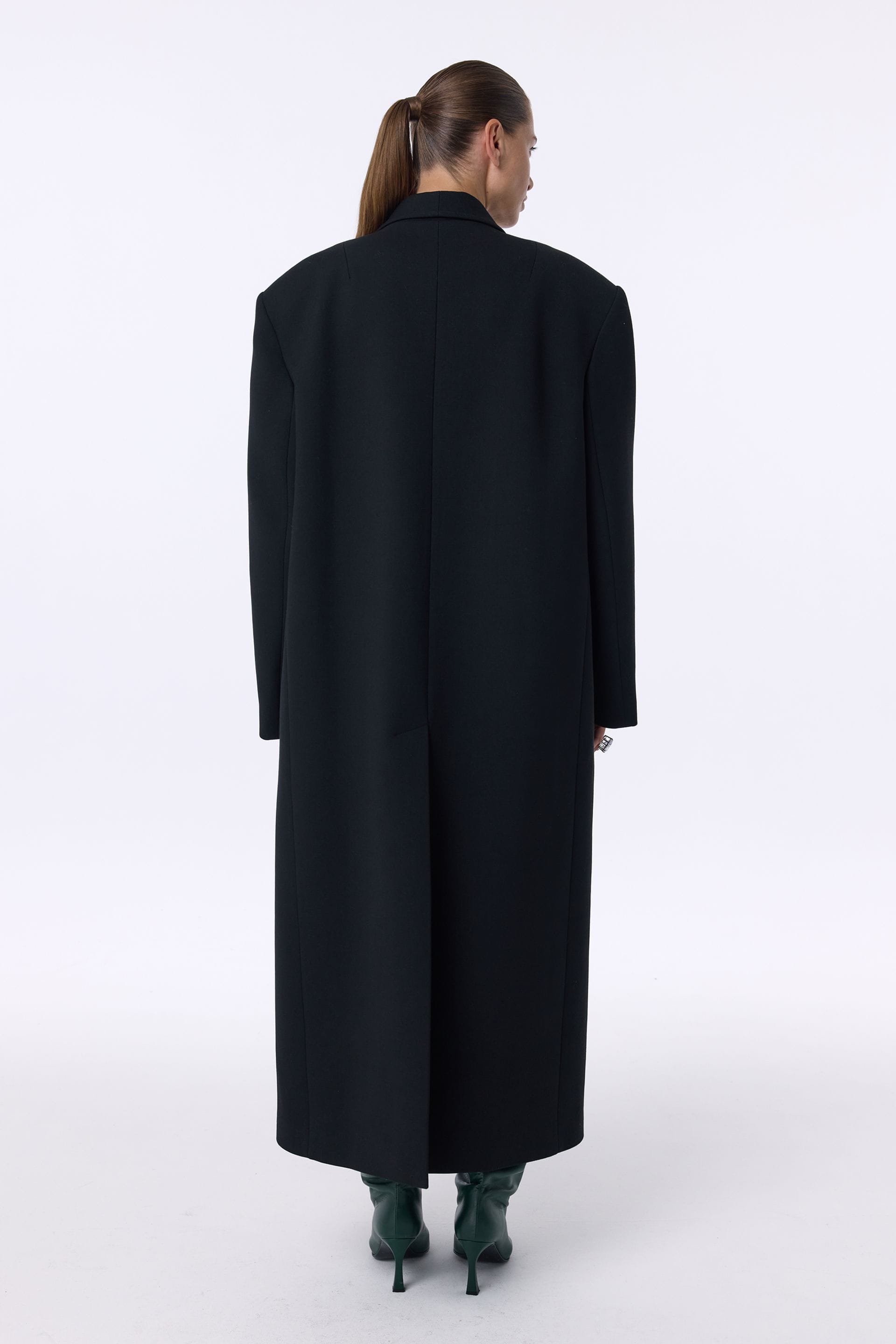 Manteau maxi à manches tombantes - WWU-OC108-2-143 - Photo 2