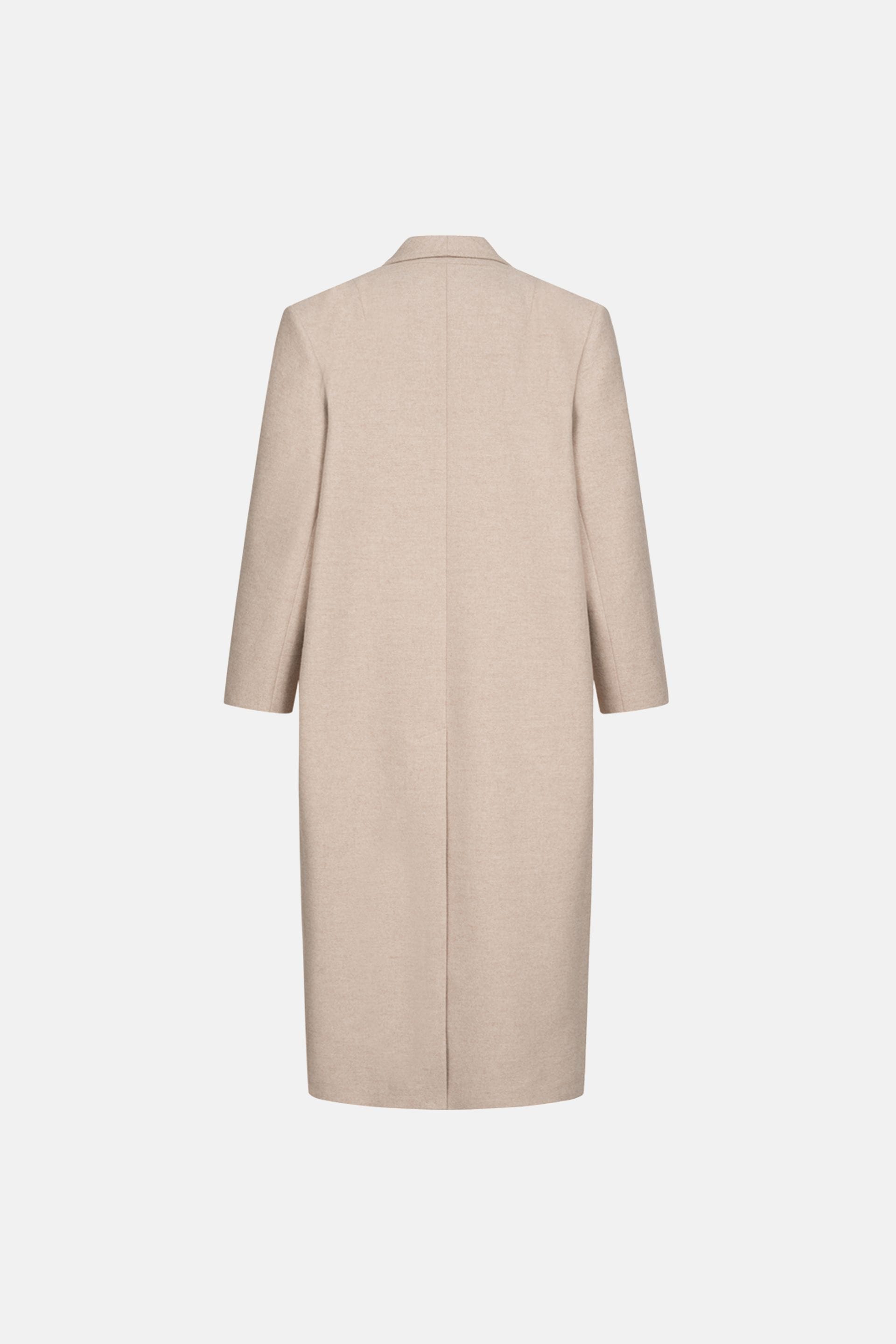 Oversized straight-cut coat - WWU-OC108-5-5 - Photo 2