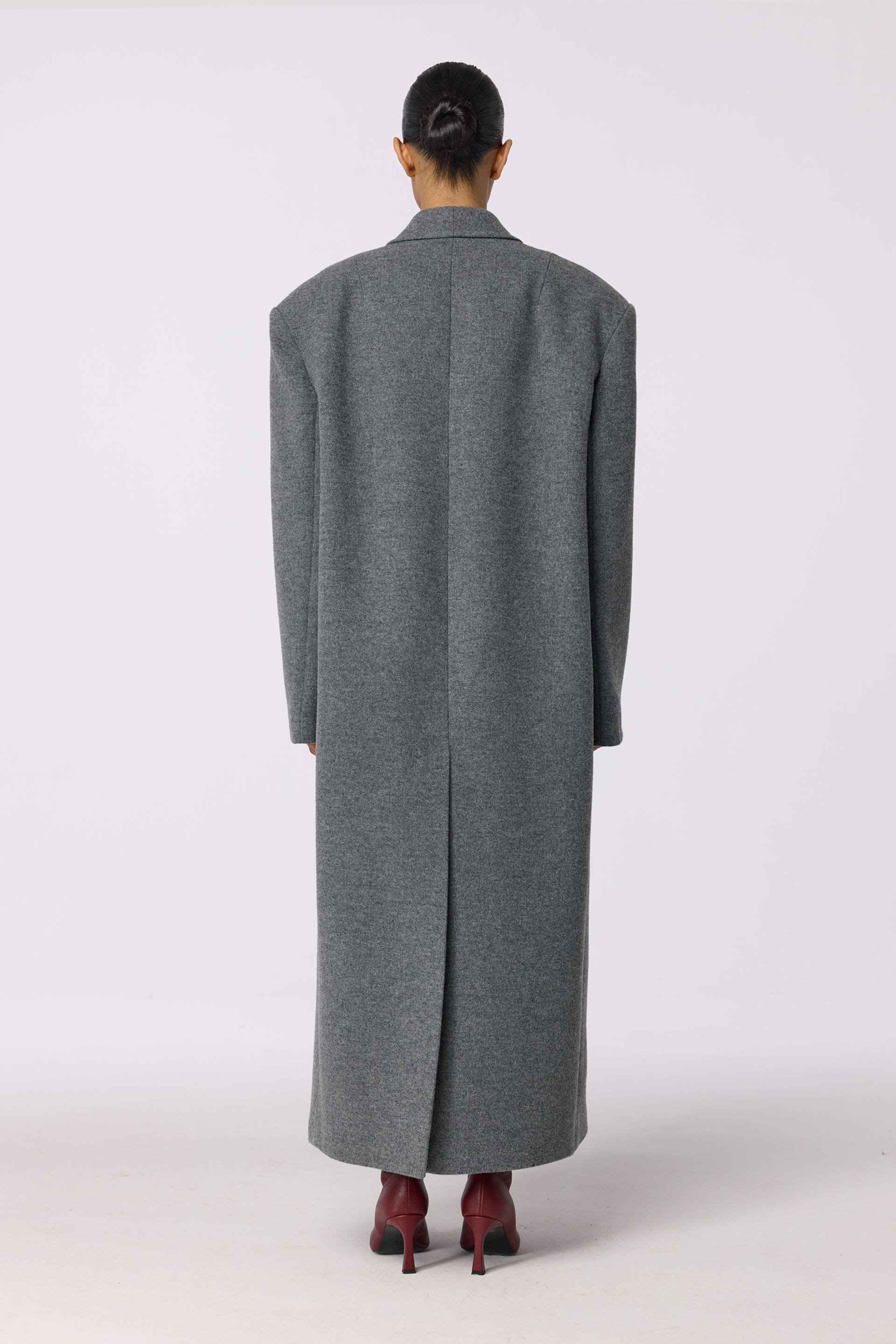 Manteau maxi à manches tombantes - WWU-OC108-7-5 - Photo 2