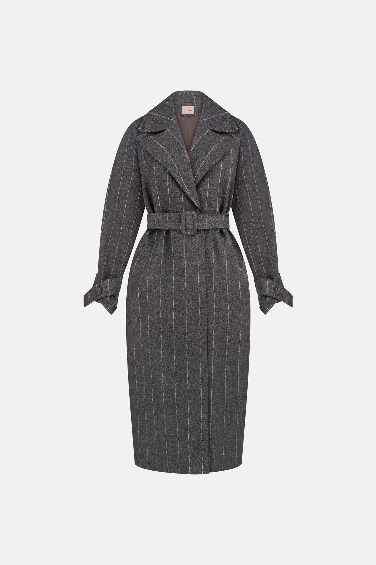 Manteau maxi en alpaga à manches tombantes - Photo 1