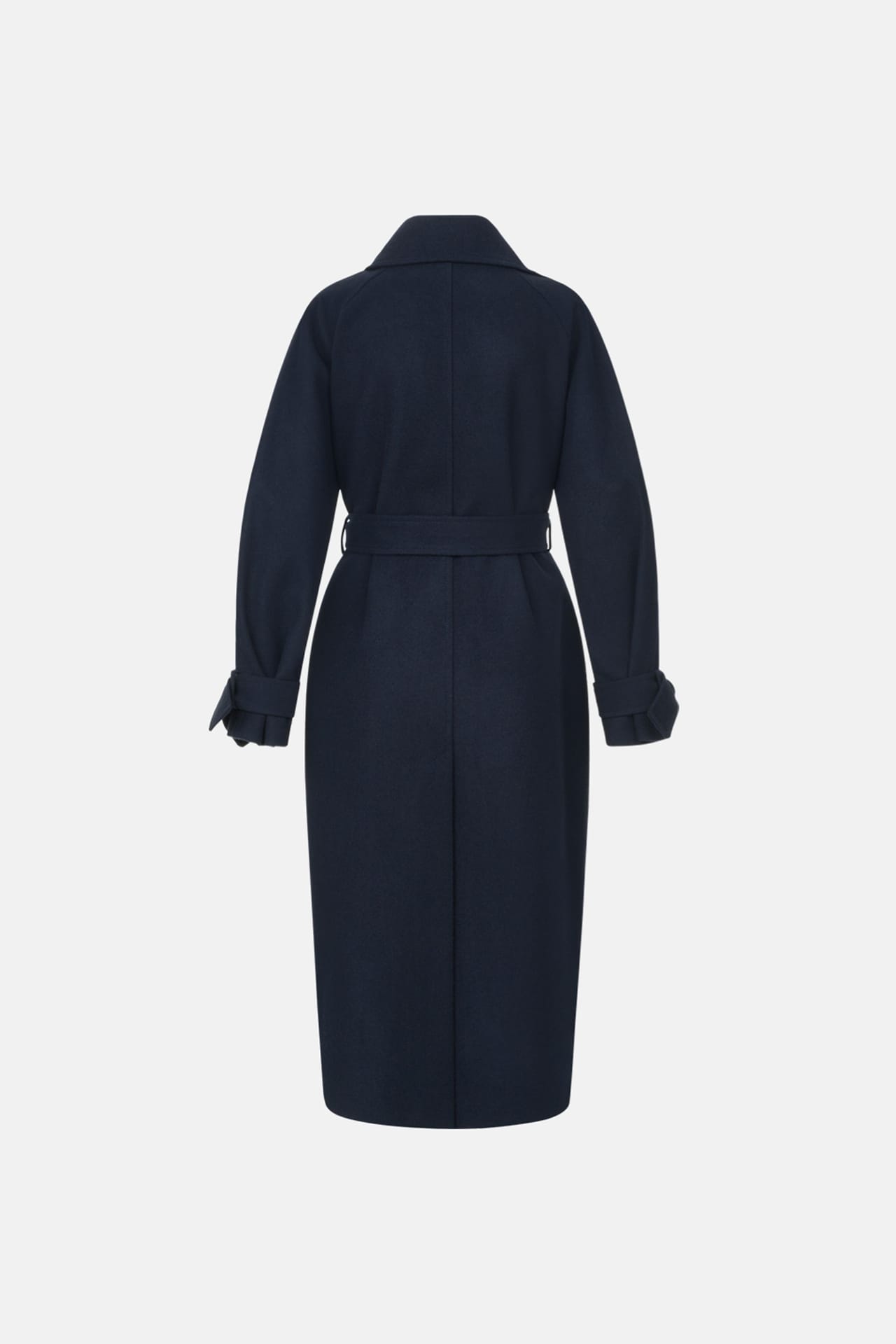 Manteau maxi en alpaga à manches tombantes - Photo 2