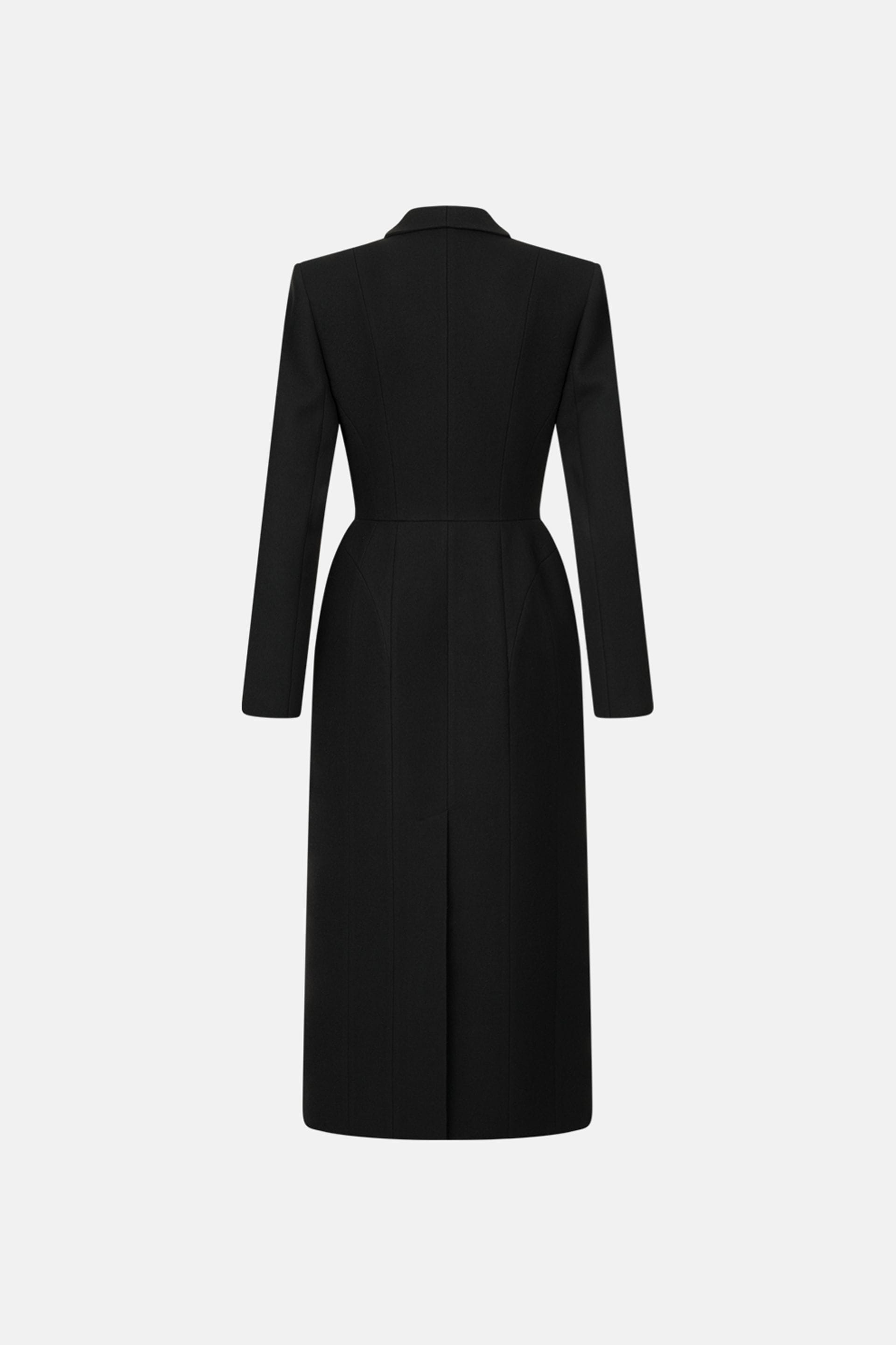 Manteau Noir - WWU-OC1159-2-25-164 - Photo 4
