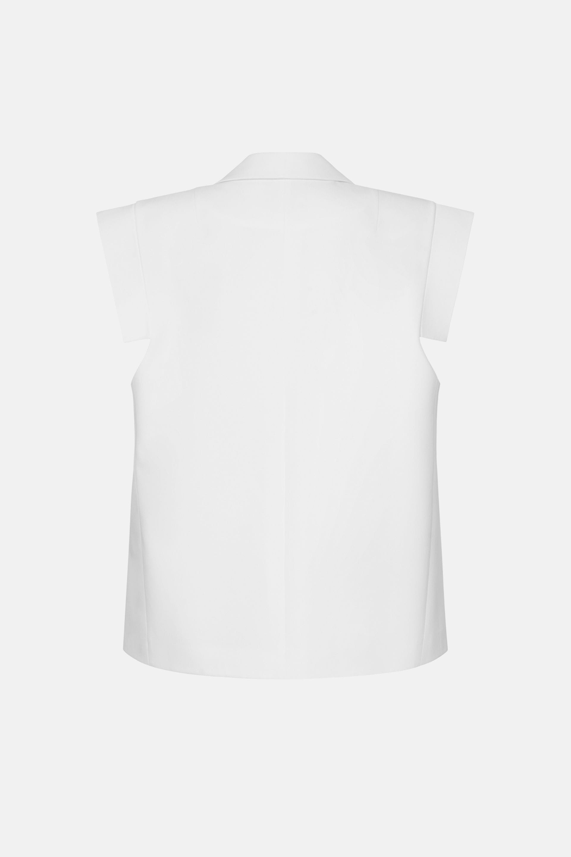 Gilet en coton vif - WWU-VS1135-3-12 - Photo 4