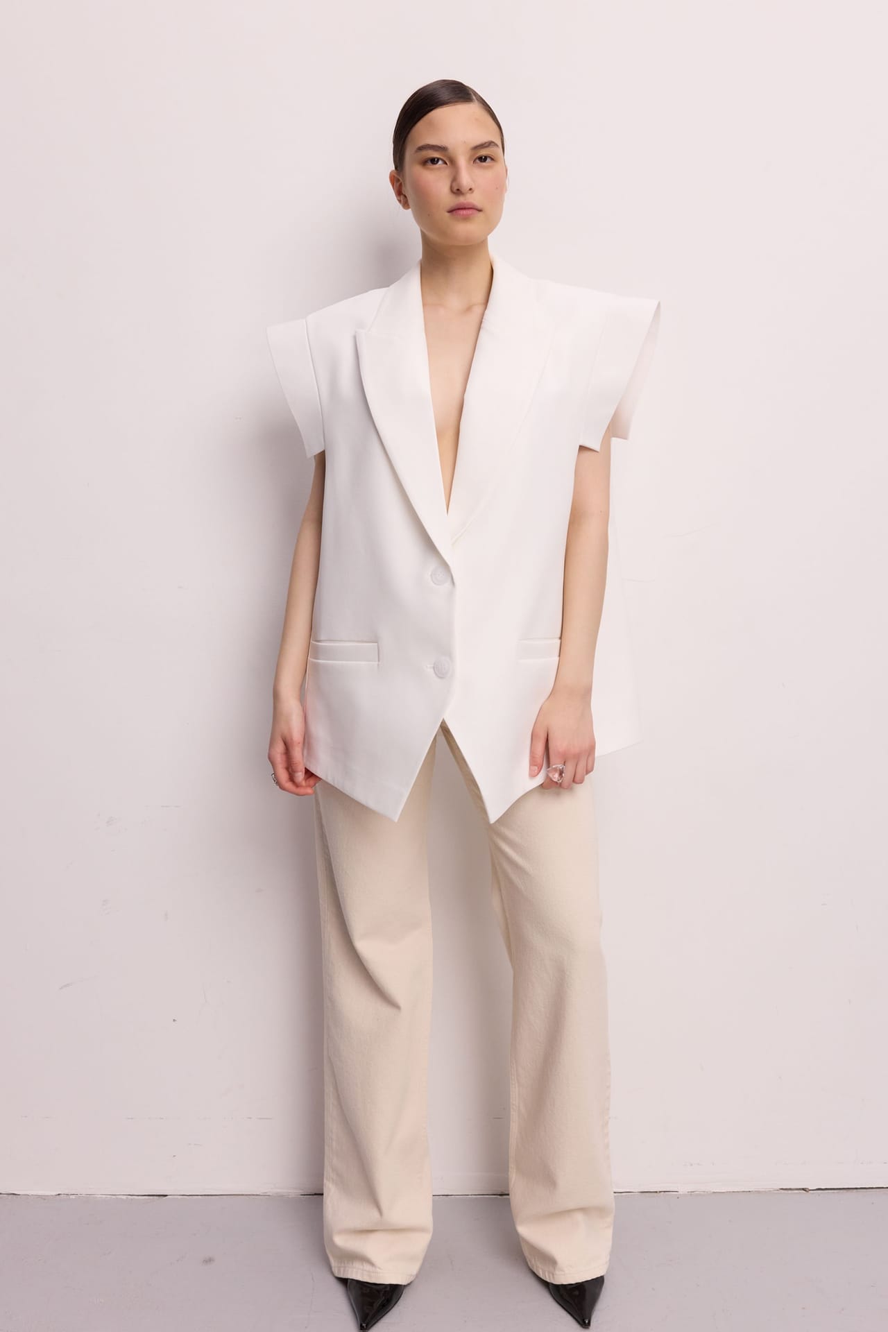 Gilet en coton vif - Photo 5