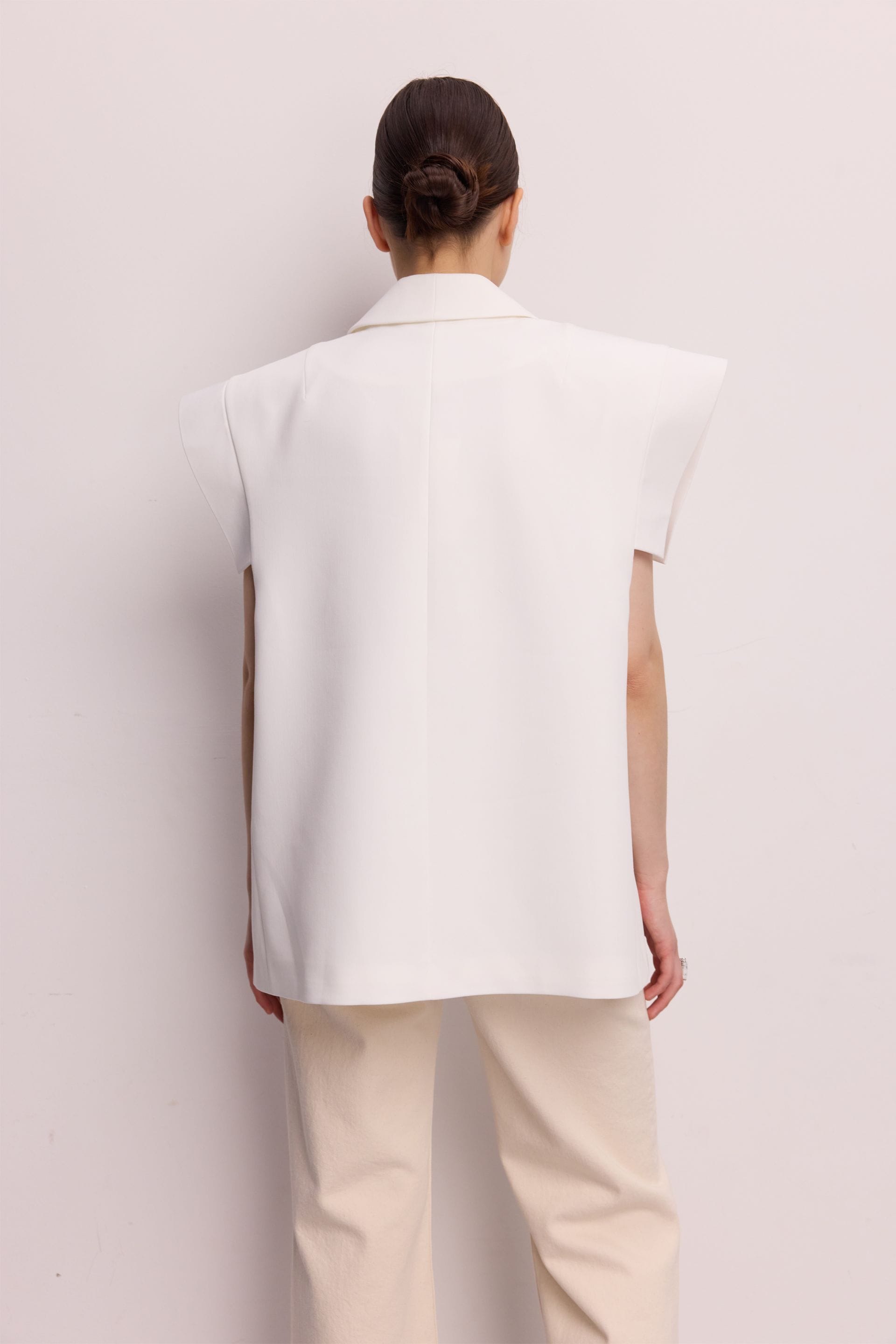 Gilet en coton vif - WWU-VS1135-3-12 - Photo 2