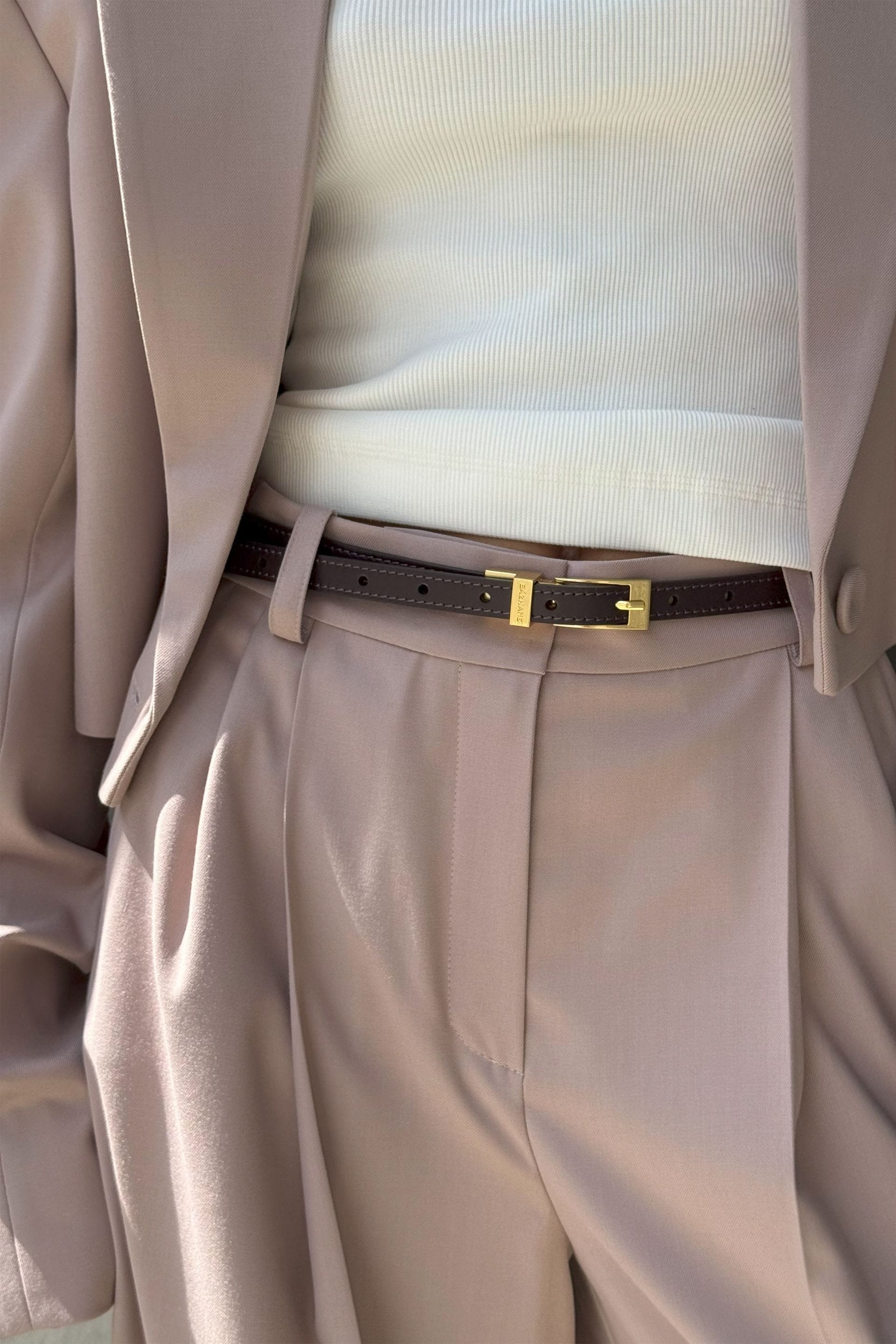 Ceinture en cuir - JW-B0015-14-81 - Photo 2