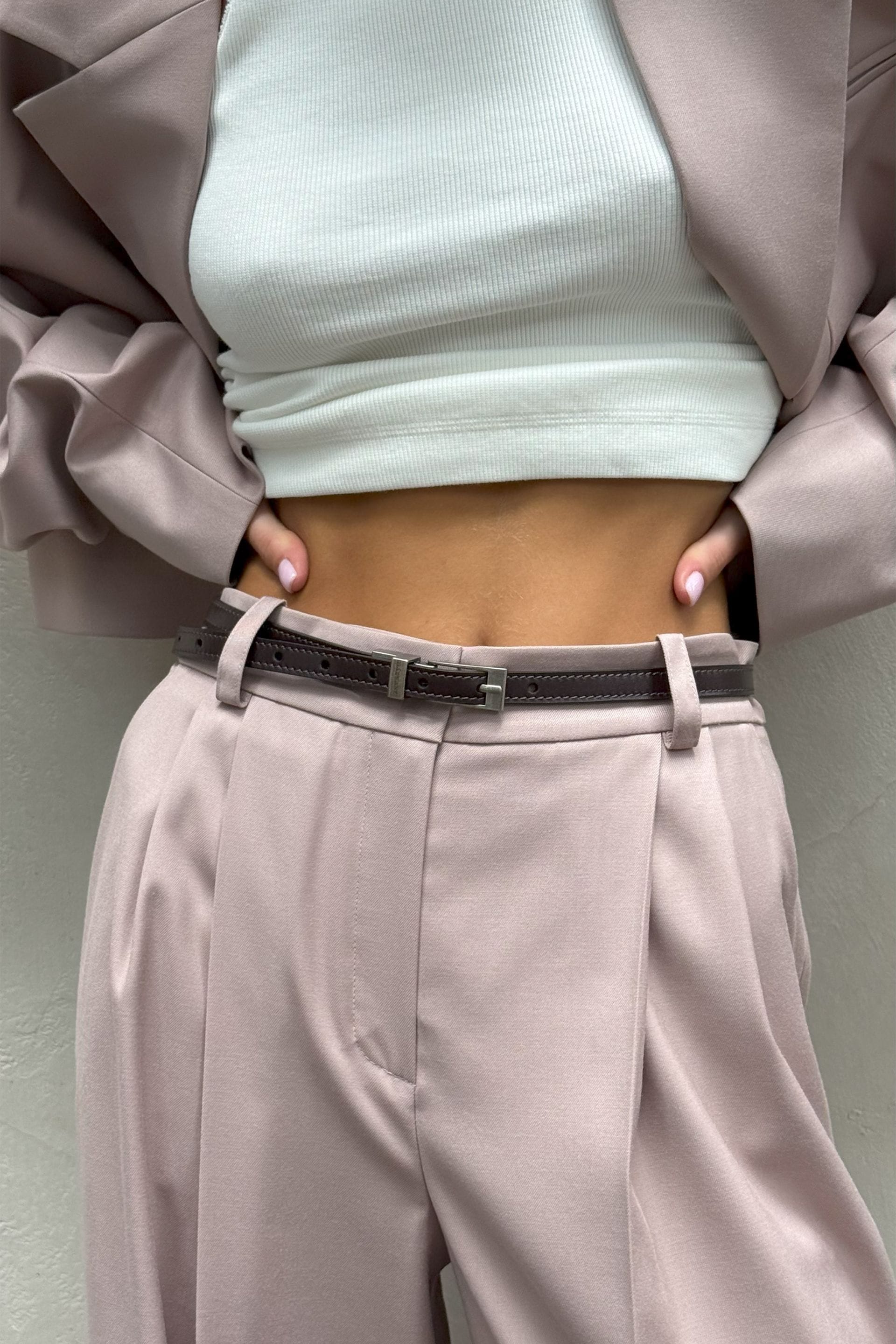 Ceinture en cuir - JW-B0015-14-82 - Photo 2