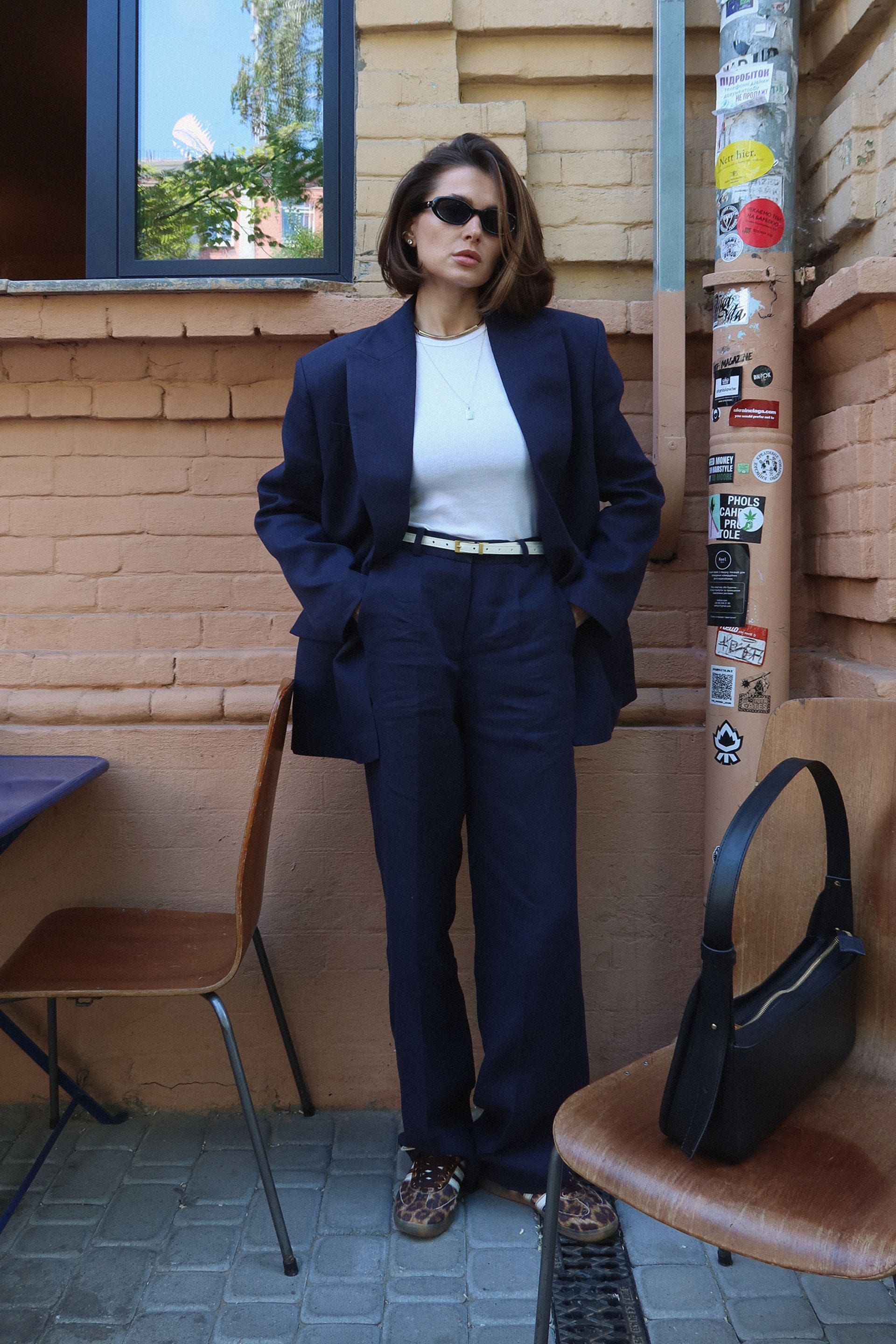 Leather belt - JW-B0015-3-81 - Photo 2