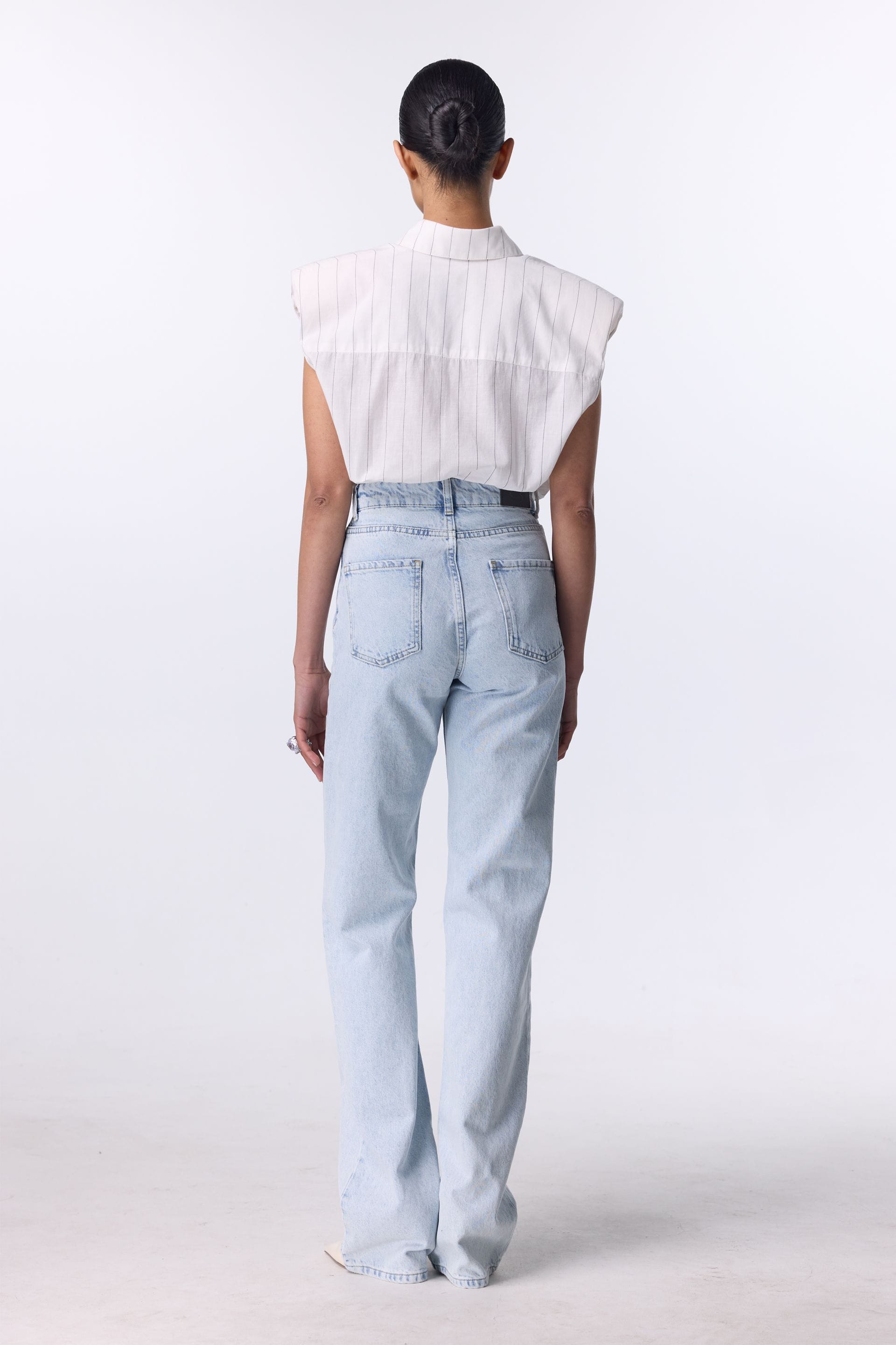 Straight-leg jeans - WWB-DJ1001-30-63 - Photo 4