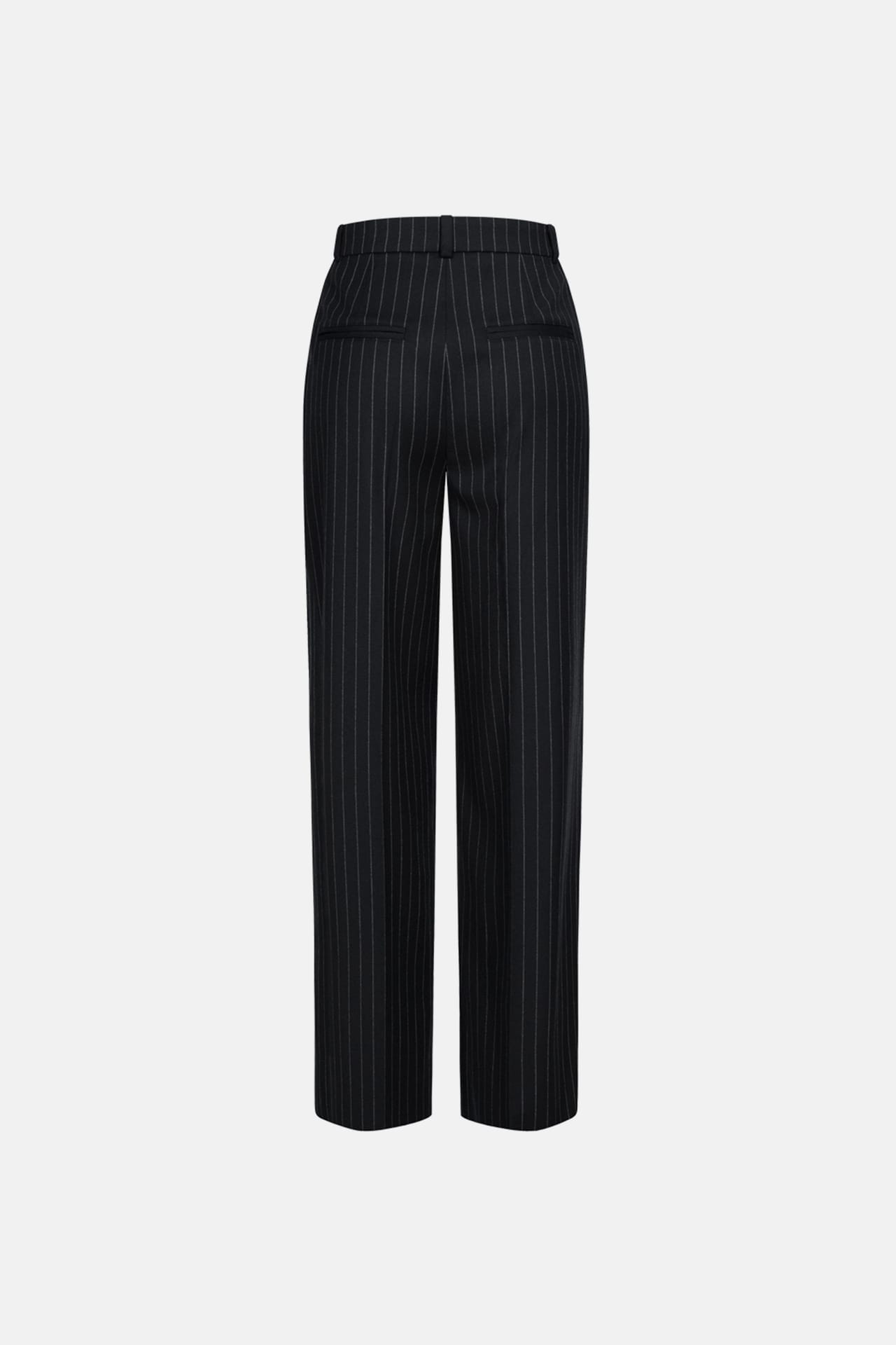 Mid-rise wool pants - Photo 2