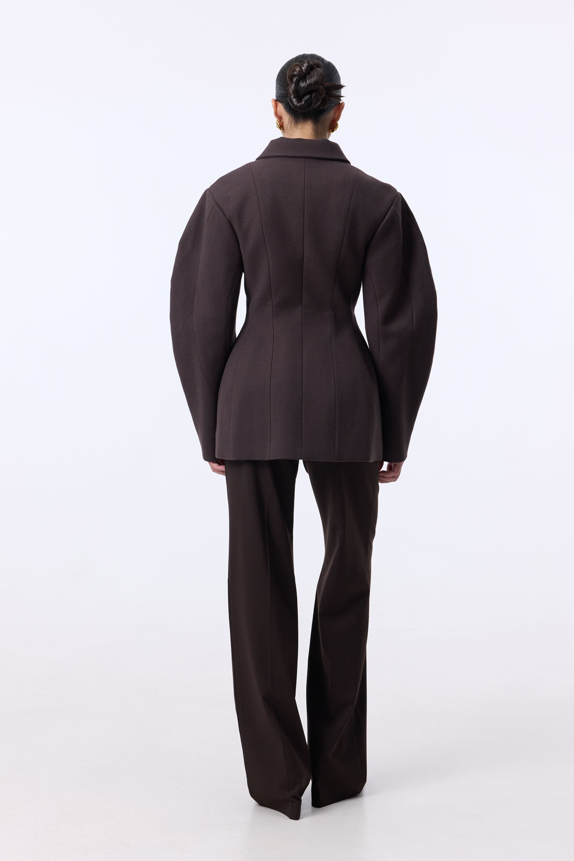 Pantalon en laine Slick Tailored - WWB-P1123-14-1 - Photo 4