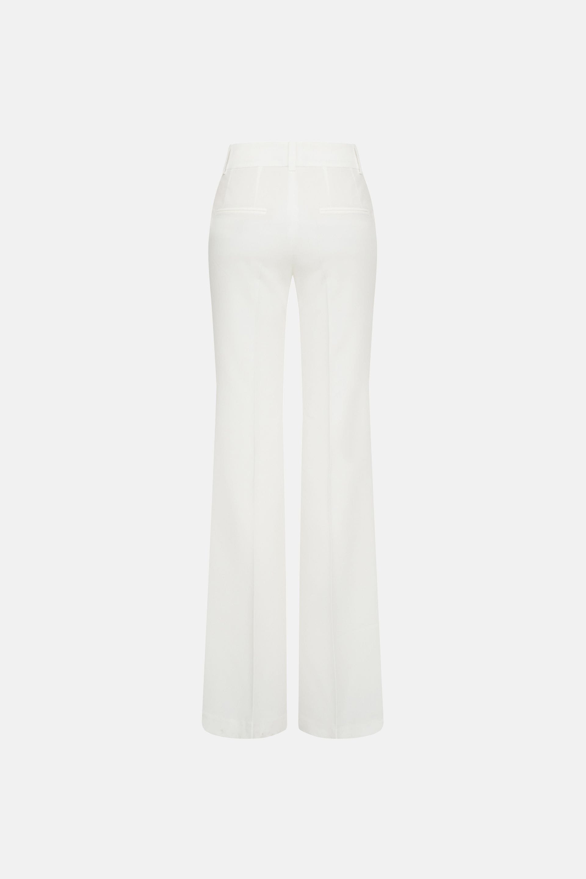 Bell bottom cotton trousers - WWB-P1128-3-12 - Photo 4