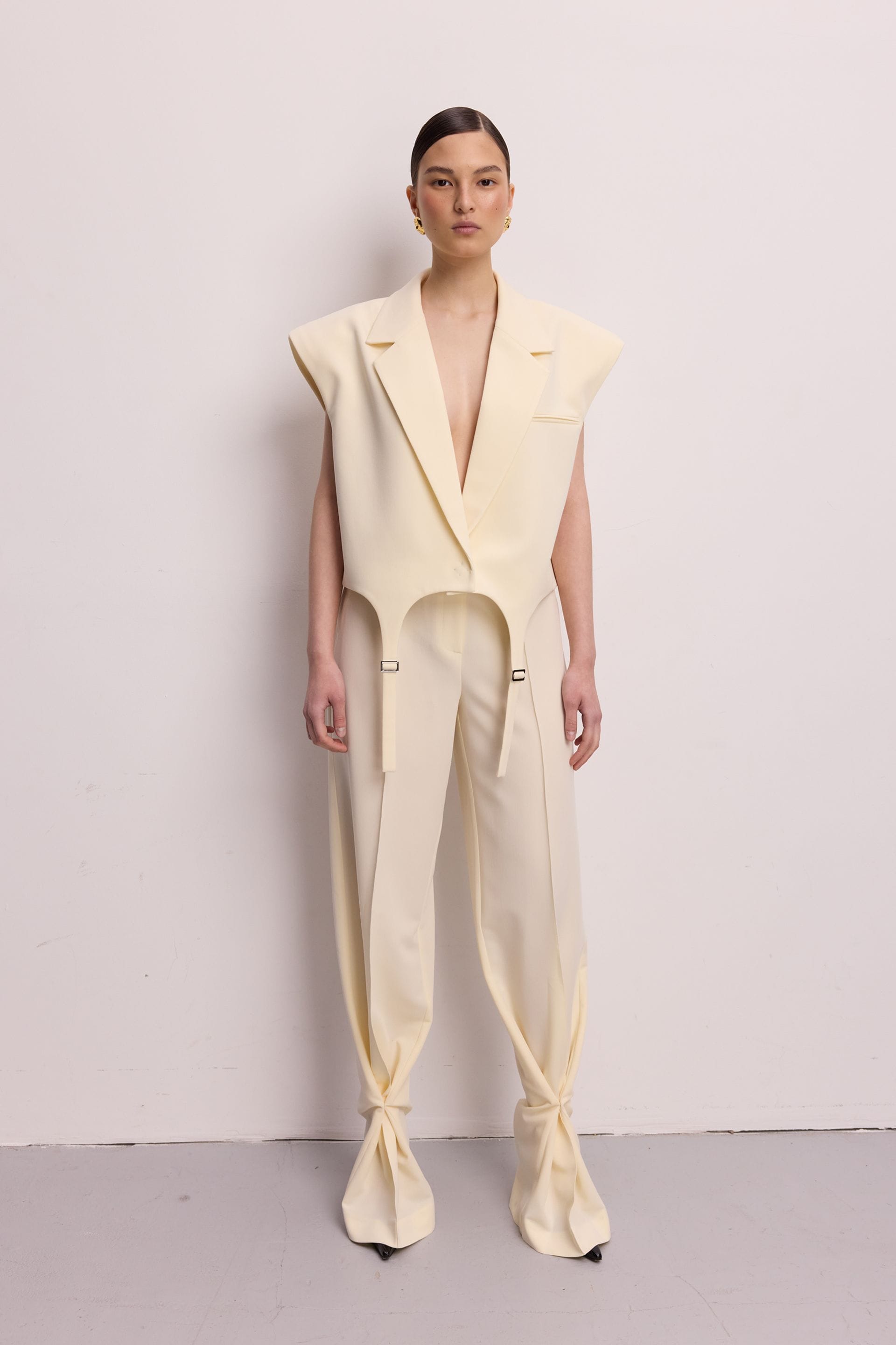 Cotton trousers Fold - WWB-P1145-27-11 - Photo 1