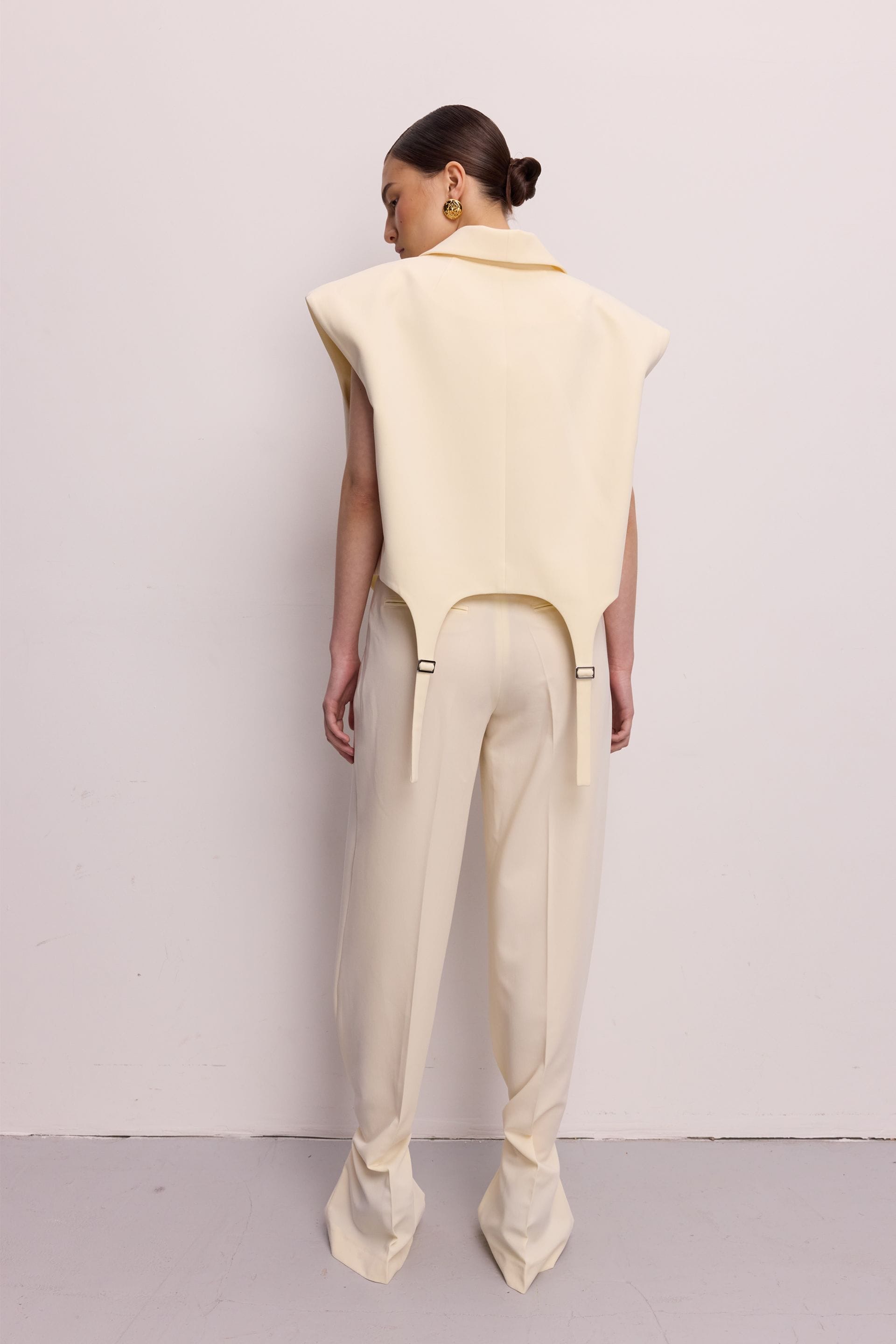 Cotton trousers Fold - WWB-P1145-27-11 - Photo 2