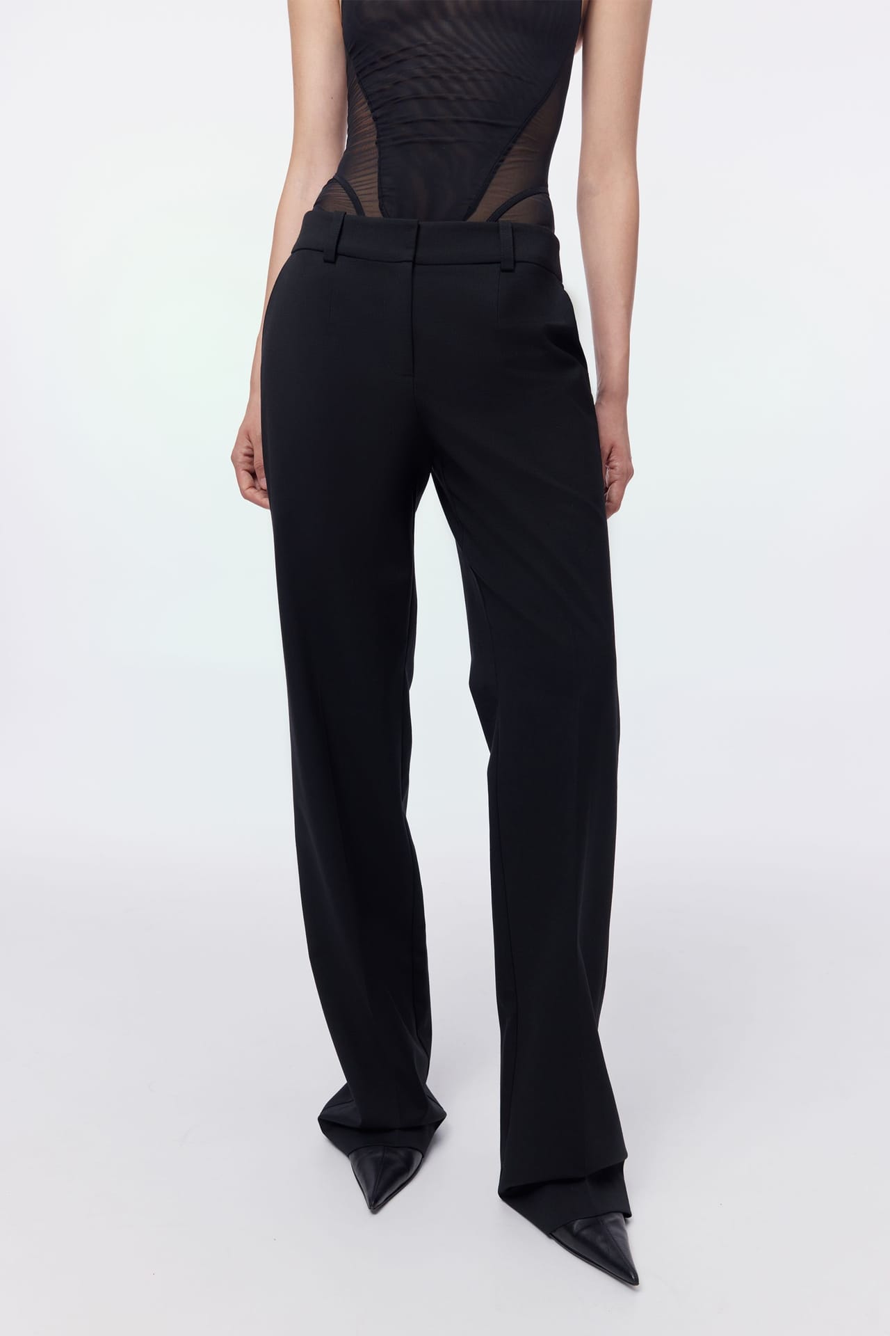 Pantalon en laine Slick tailored - Photo 6