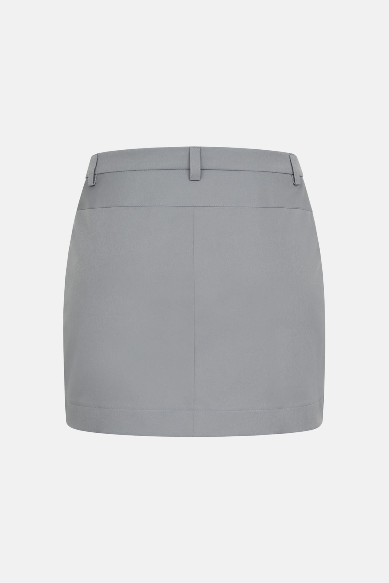 Mid-rise cotton mini skirt - Photo 2