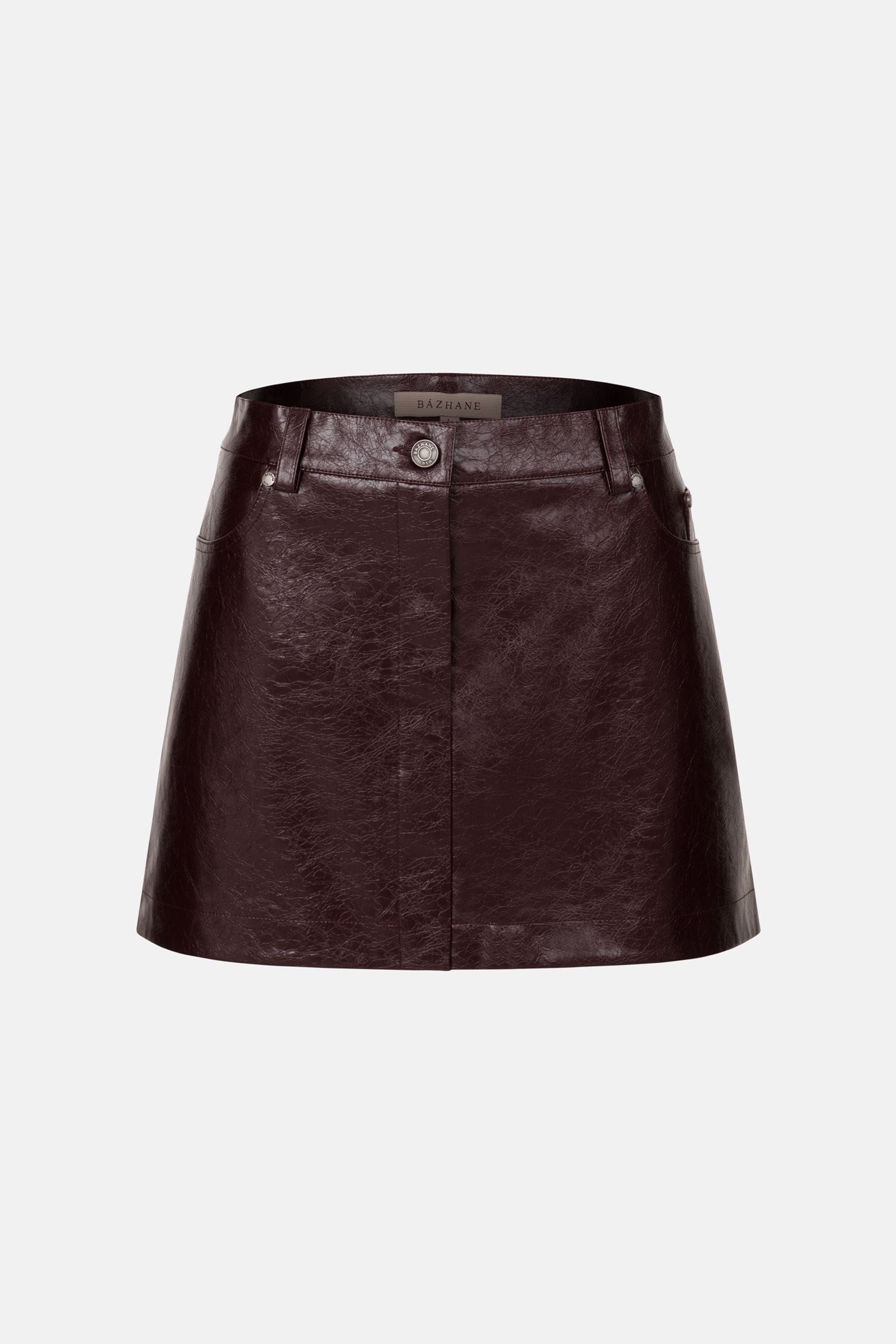 Vinous mini skirt - WWB-SK1100-21-26 - Photo 1
