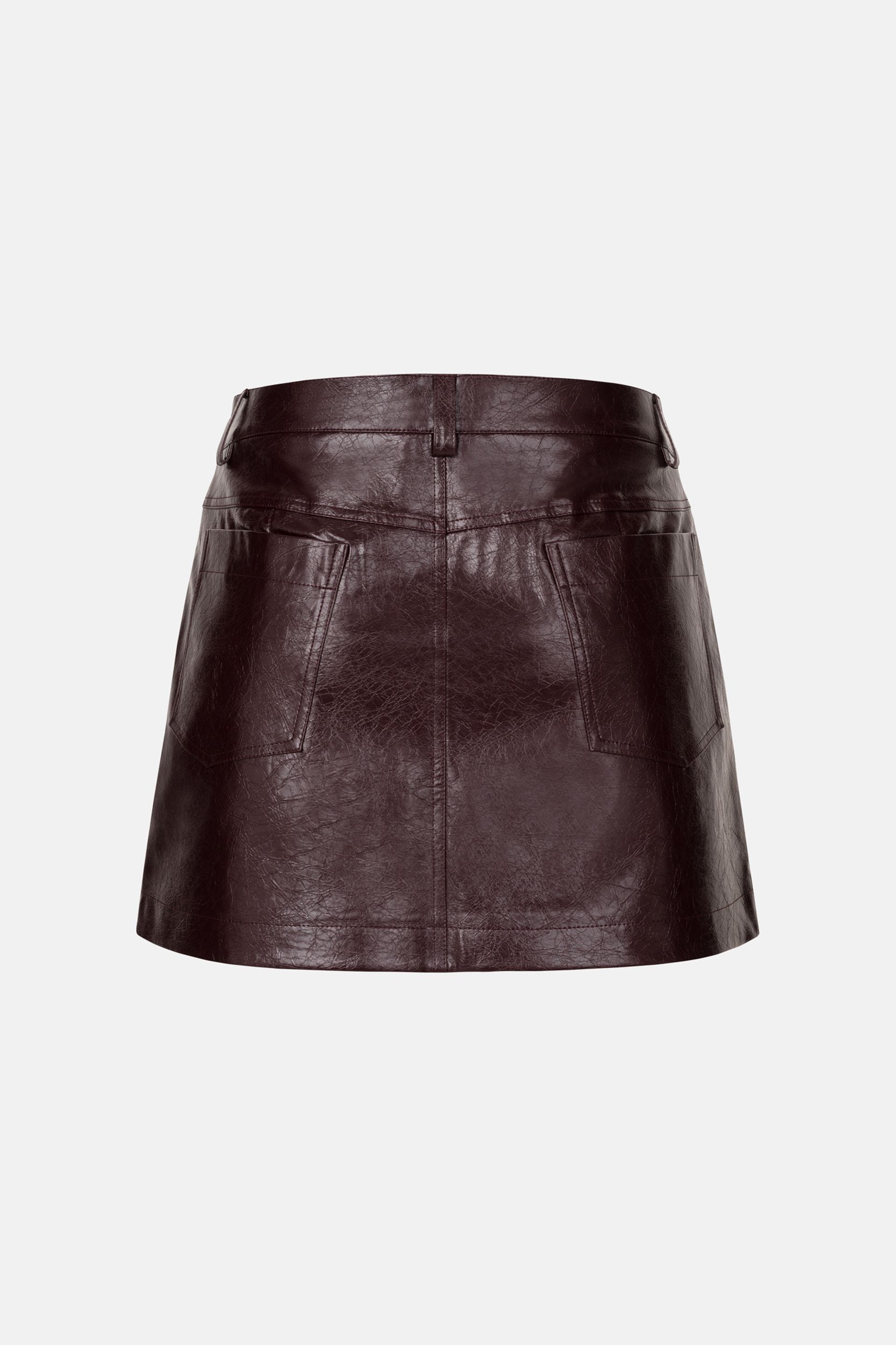 Vinous mini skirt - WWB-SK1100-21-26 - Photo 2