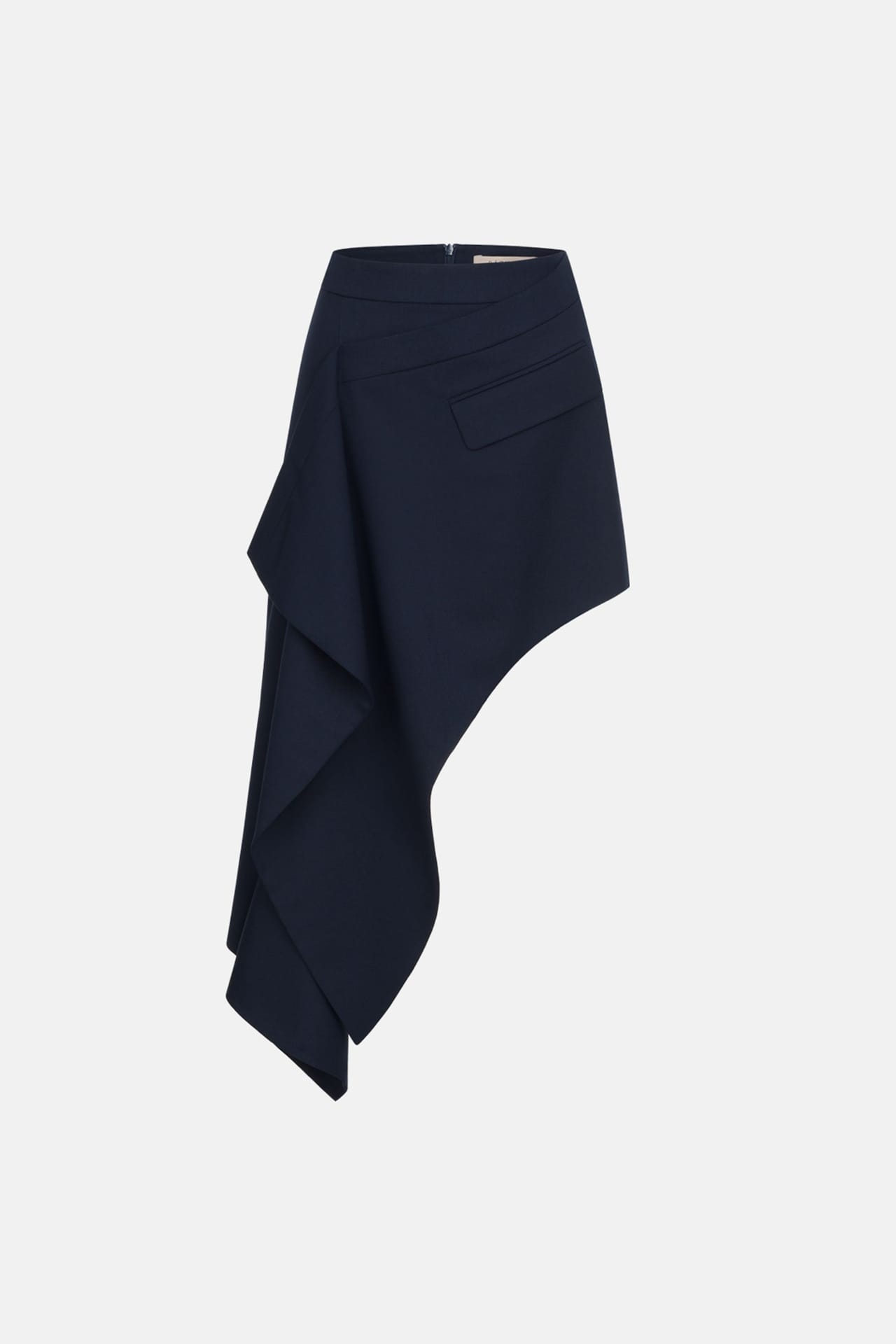 Jupe en laine Wrap - Photo 3