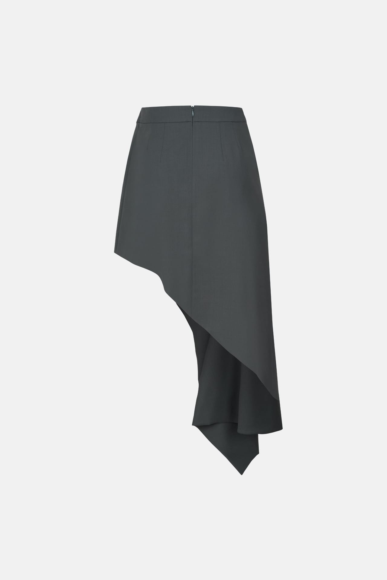 Wrap wool skirt - Photo 4