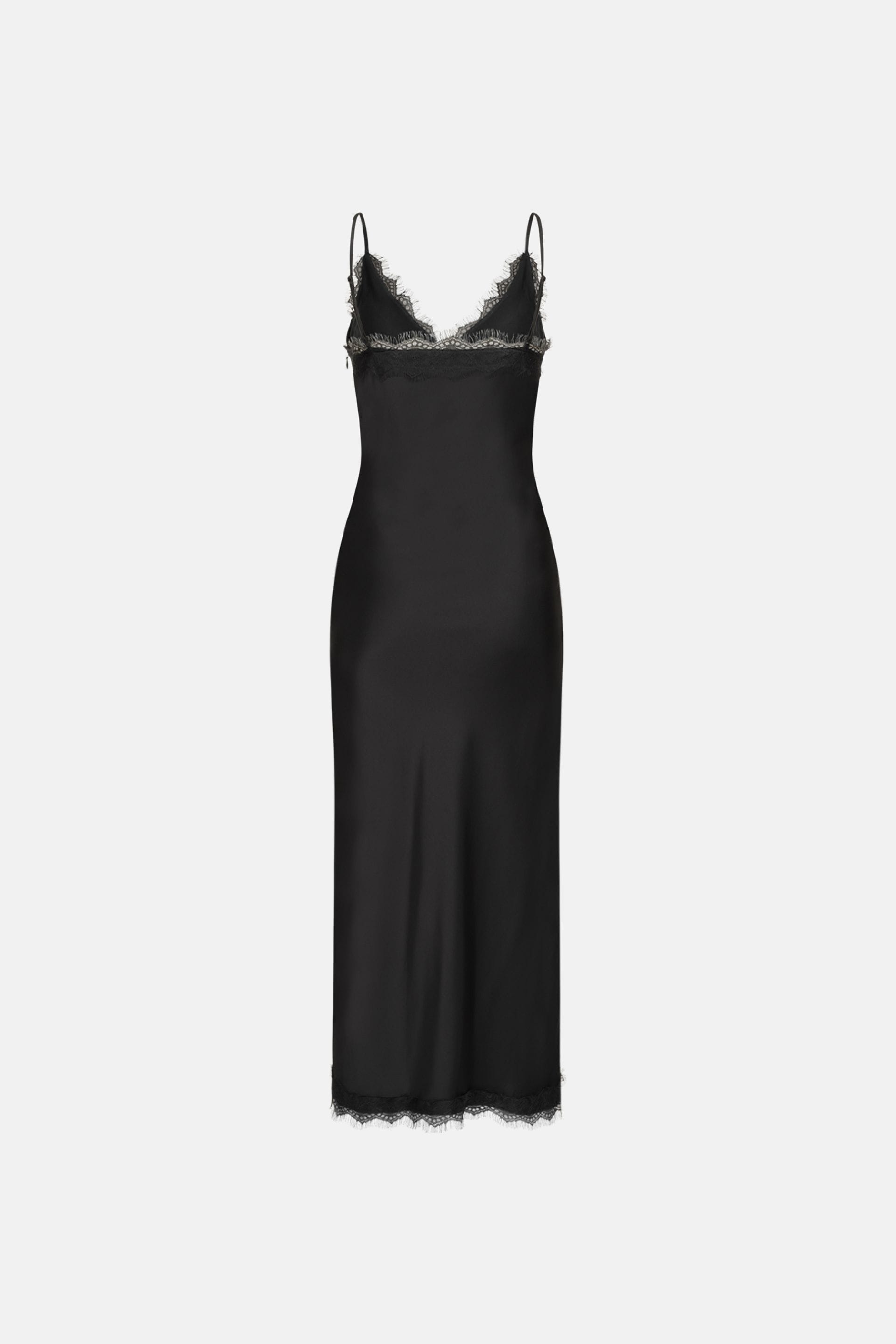 Maxi dress with lace - WWT-DR1073-2-6 - Photo 2