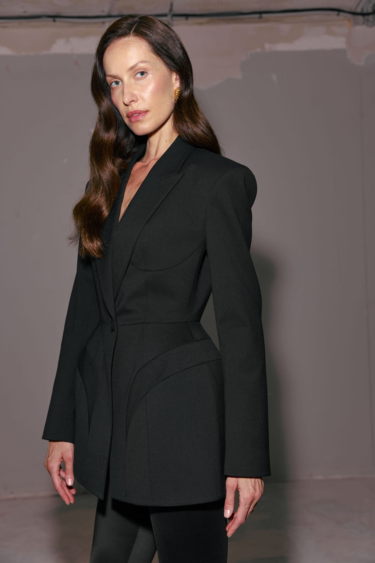 Noir wool jacket - Photo 4