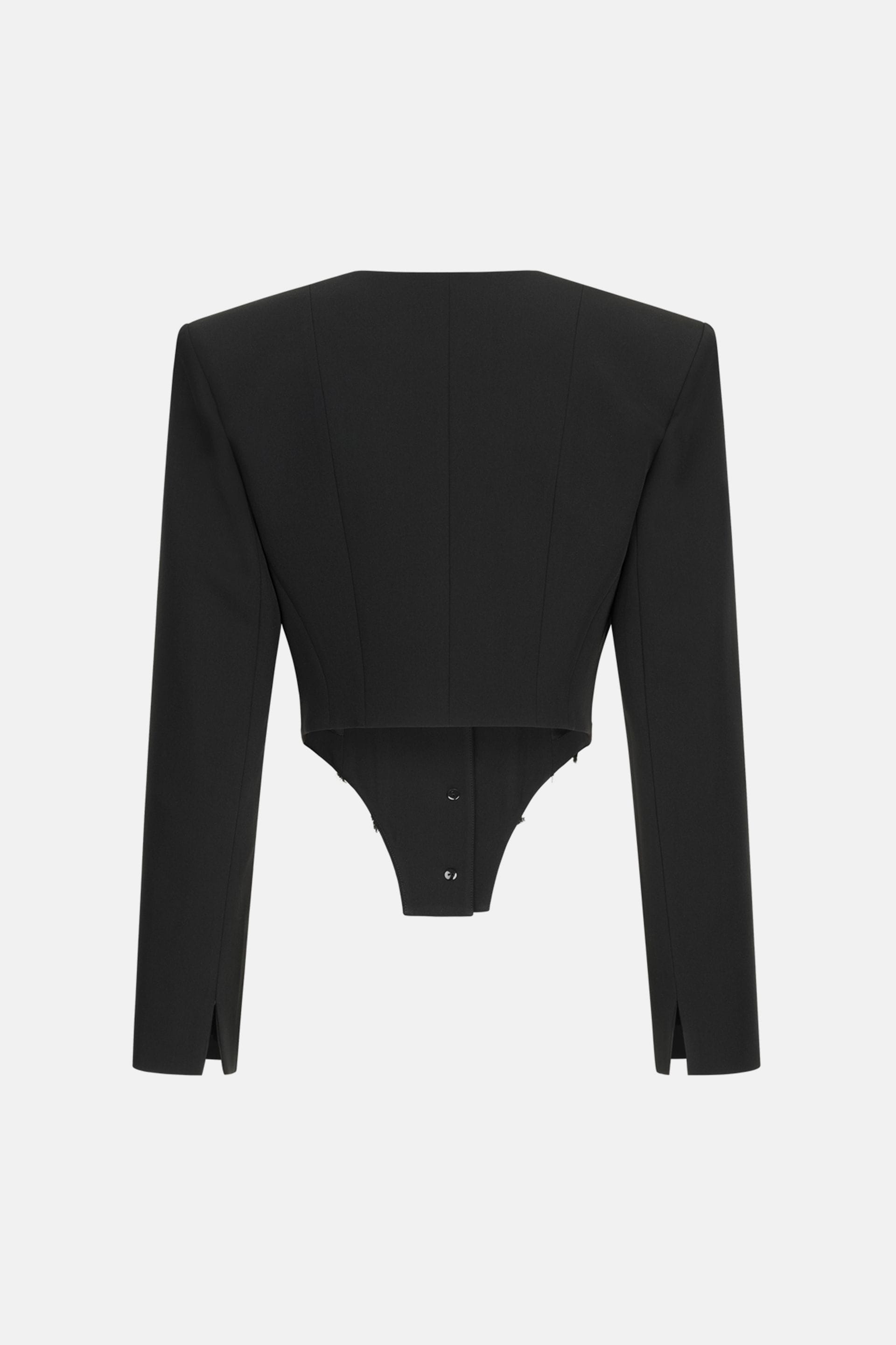 Corset cotton blazer - WWT-J1122-2-11 - Photo 4