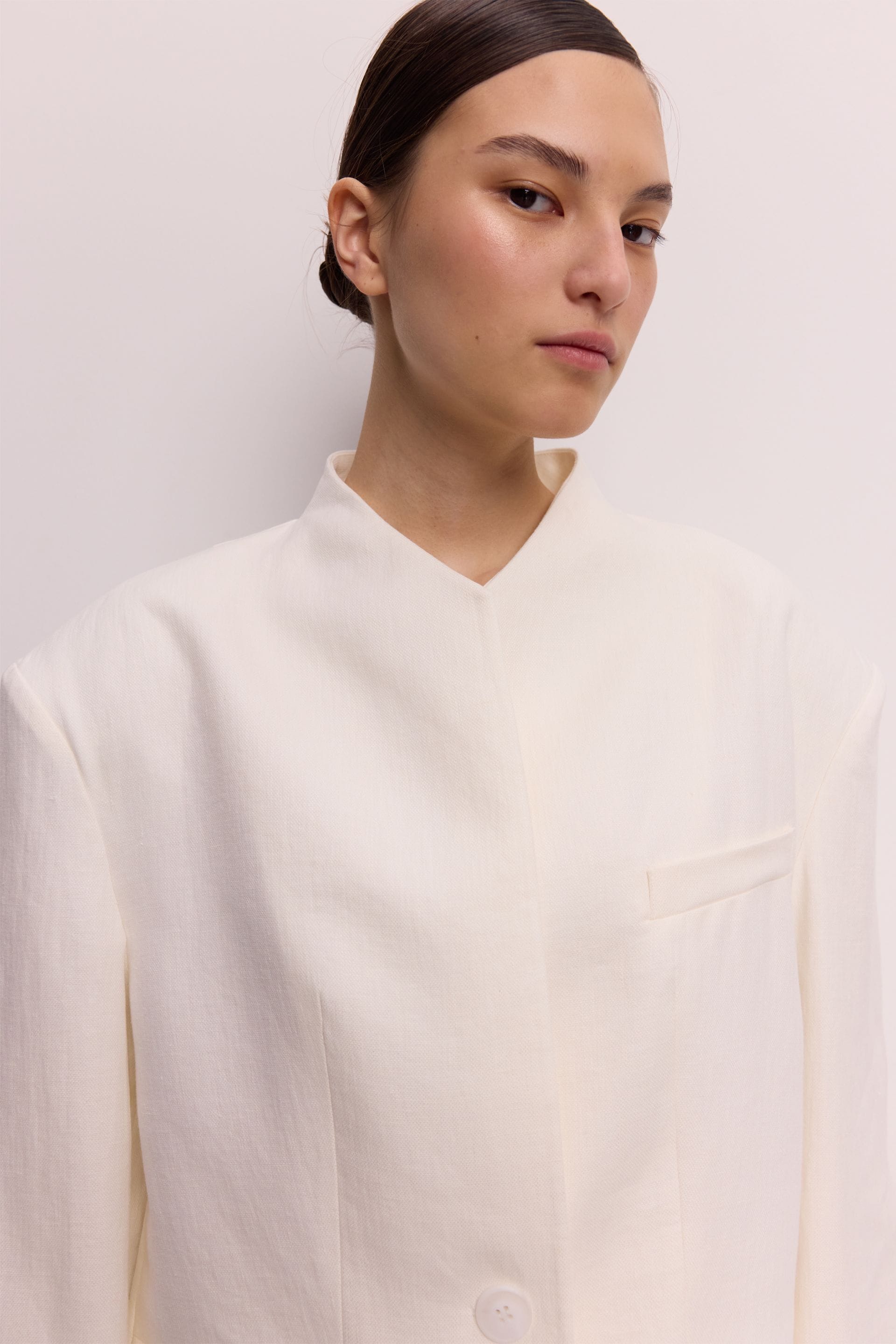 Veste en lin Blade - WWT-J1138-3-14 - Photo 5